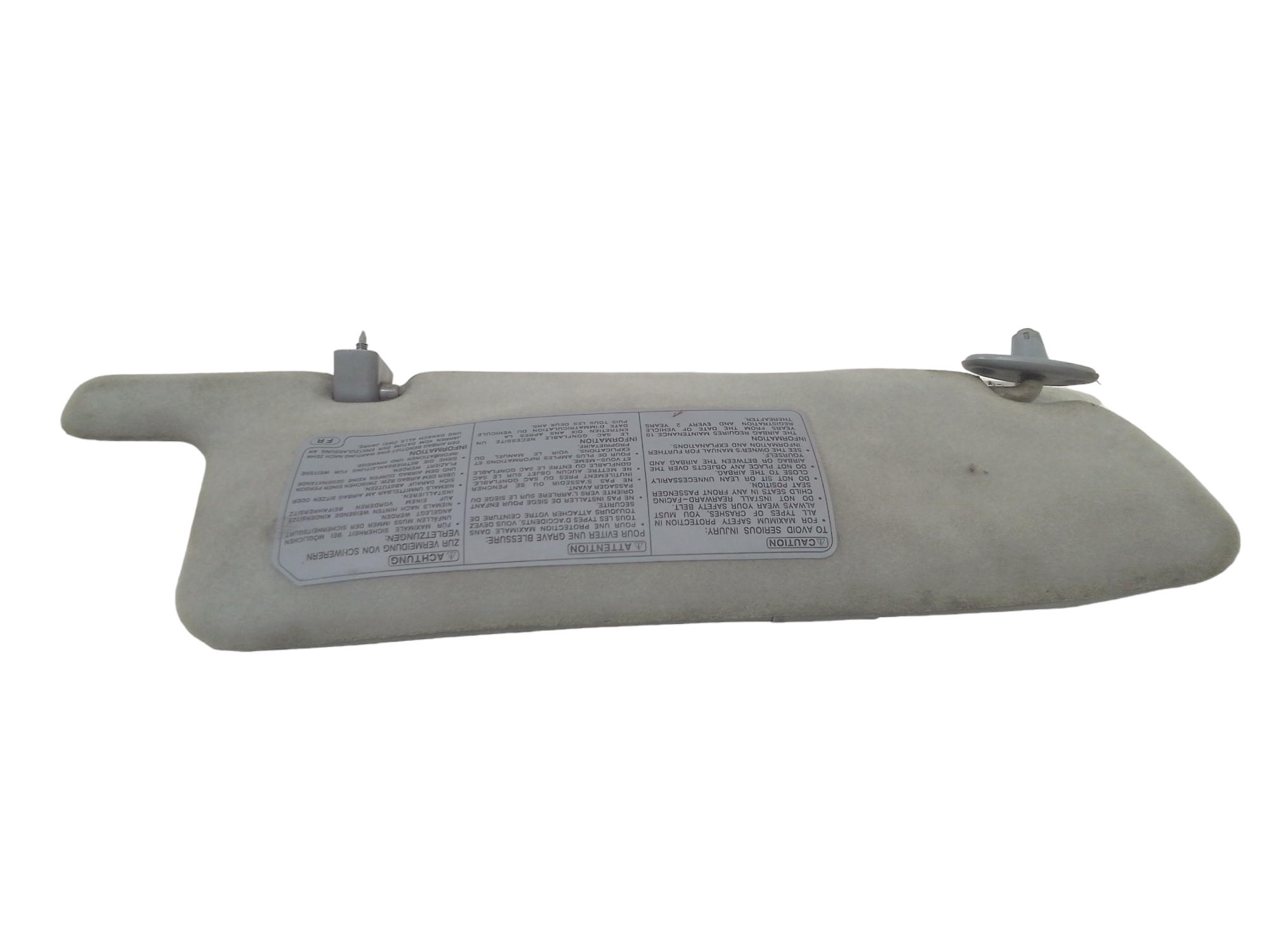 Parasole aletta anteriore Lato Guida per Toyota Picnic (1996 - 2001)