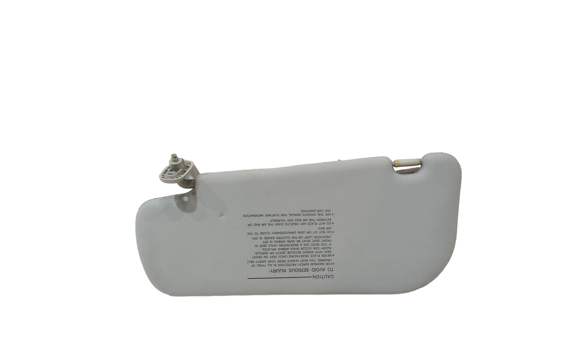 Parasole aletta Lato Passeggero per Kia Picanto 1 Serie (2004 - 2008)