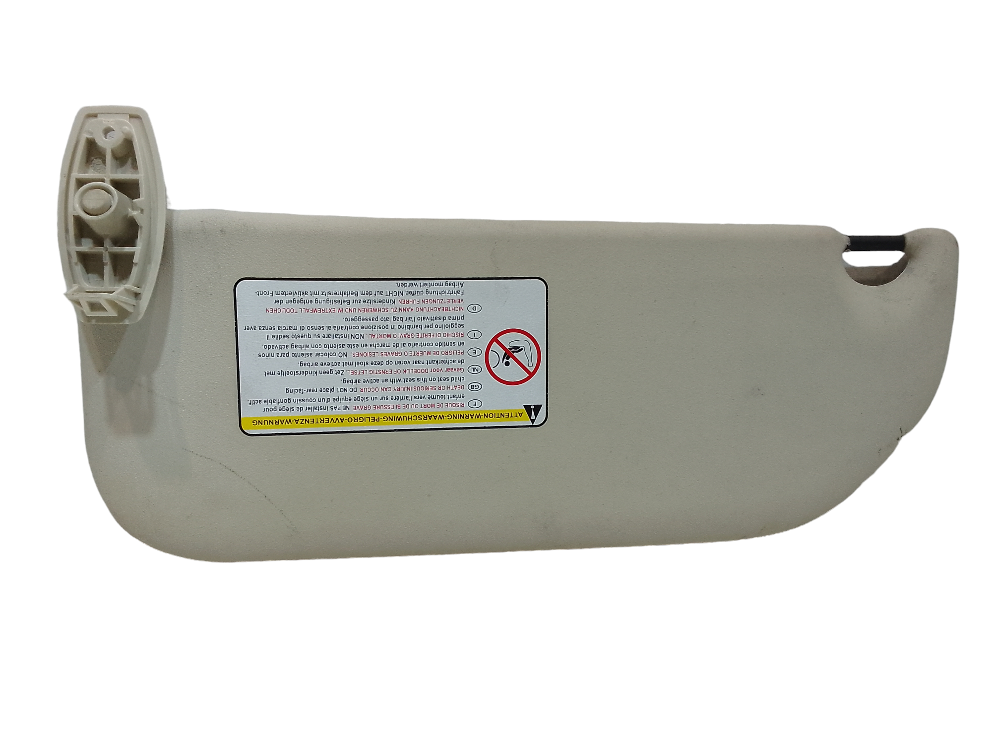 Parasole aletta Lato Passeggero per Citroen C4 Berlina (2004 - 2008)