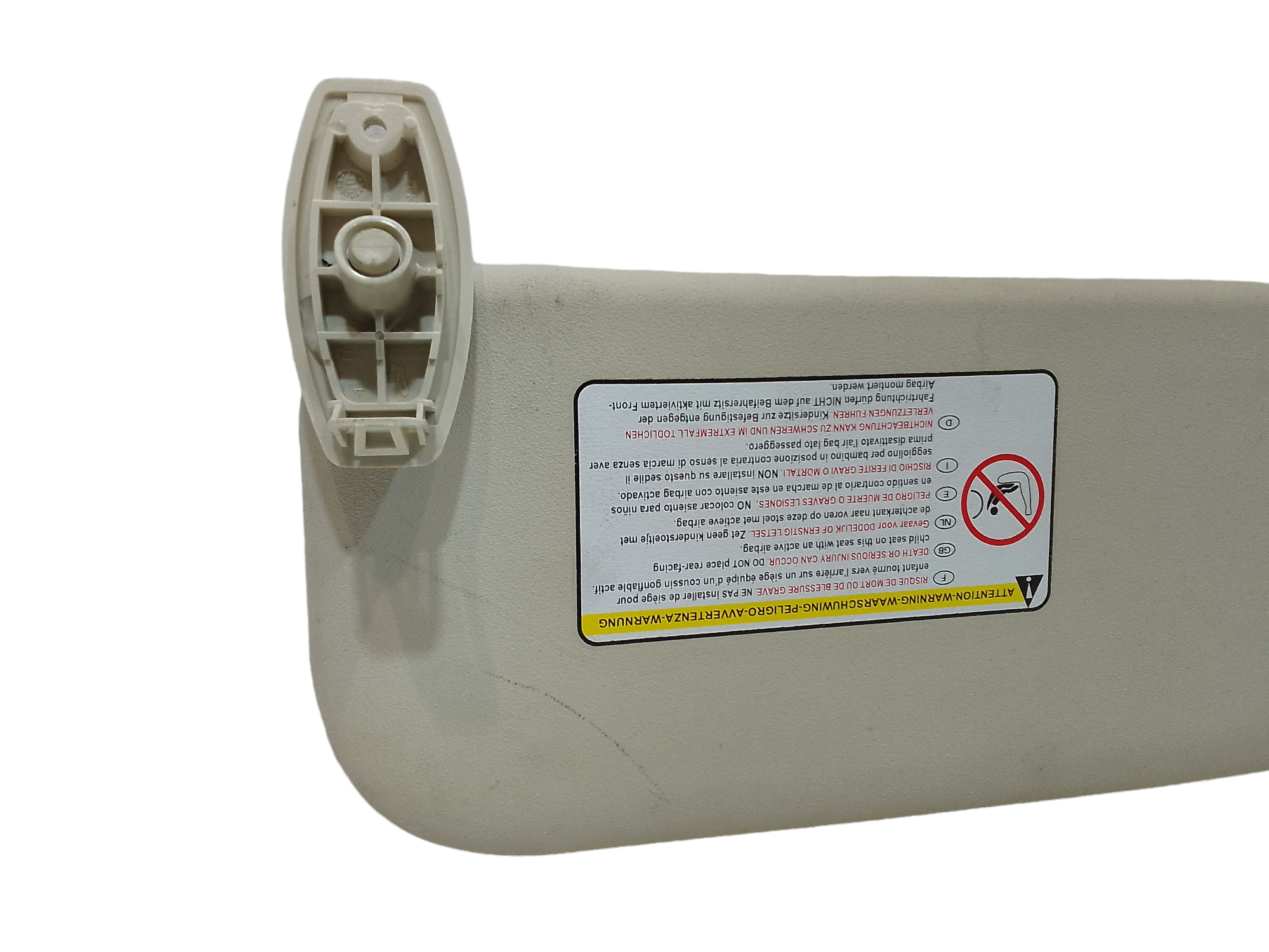 Parasole aletta Lato Passeggero per Citroen C4 Berlina (2004 - 2008)