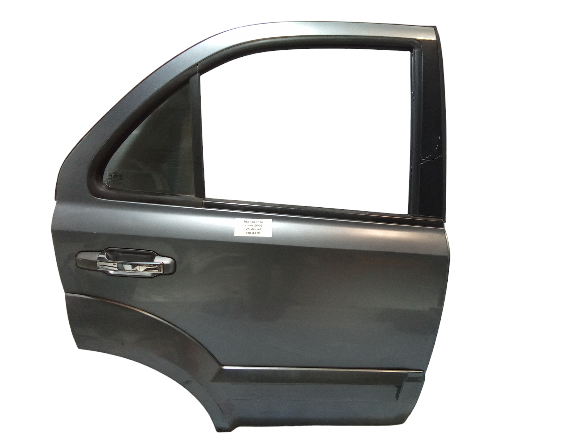 Portiera Posteriore Destra per Kia Sorento 2 Serie (2006 - 2009)