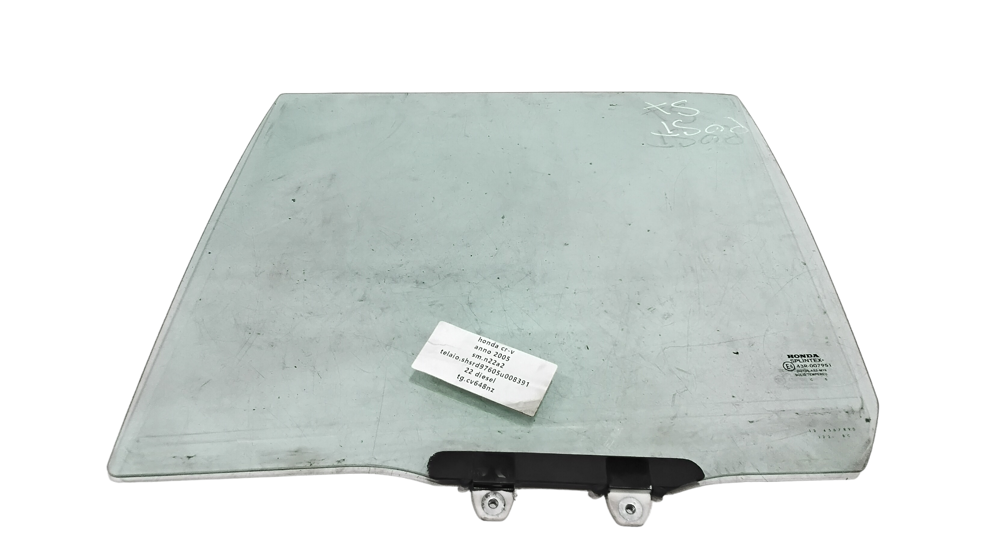 Vetro scendente posteriore Sinistro per Honda Cr-v 3 Serie (2004 - 2006)