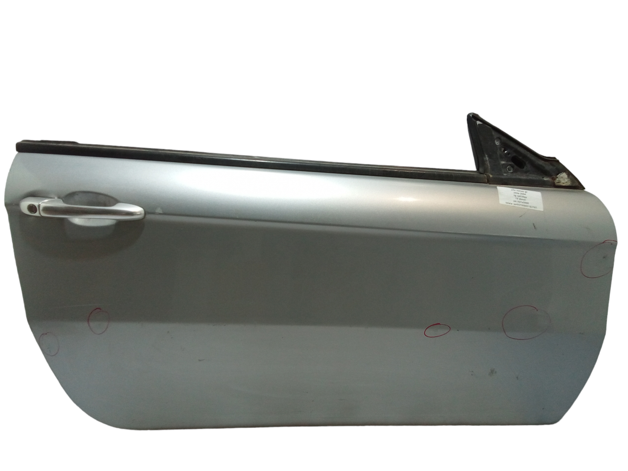 Portiera anteriore Destra per Alfa Romeo Gt Serie (937_) (03>09) (2003 - 2009)