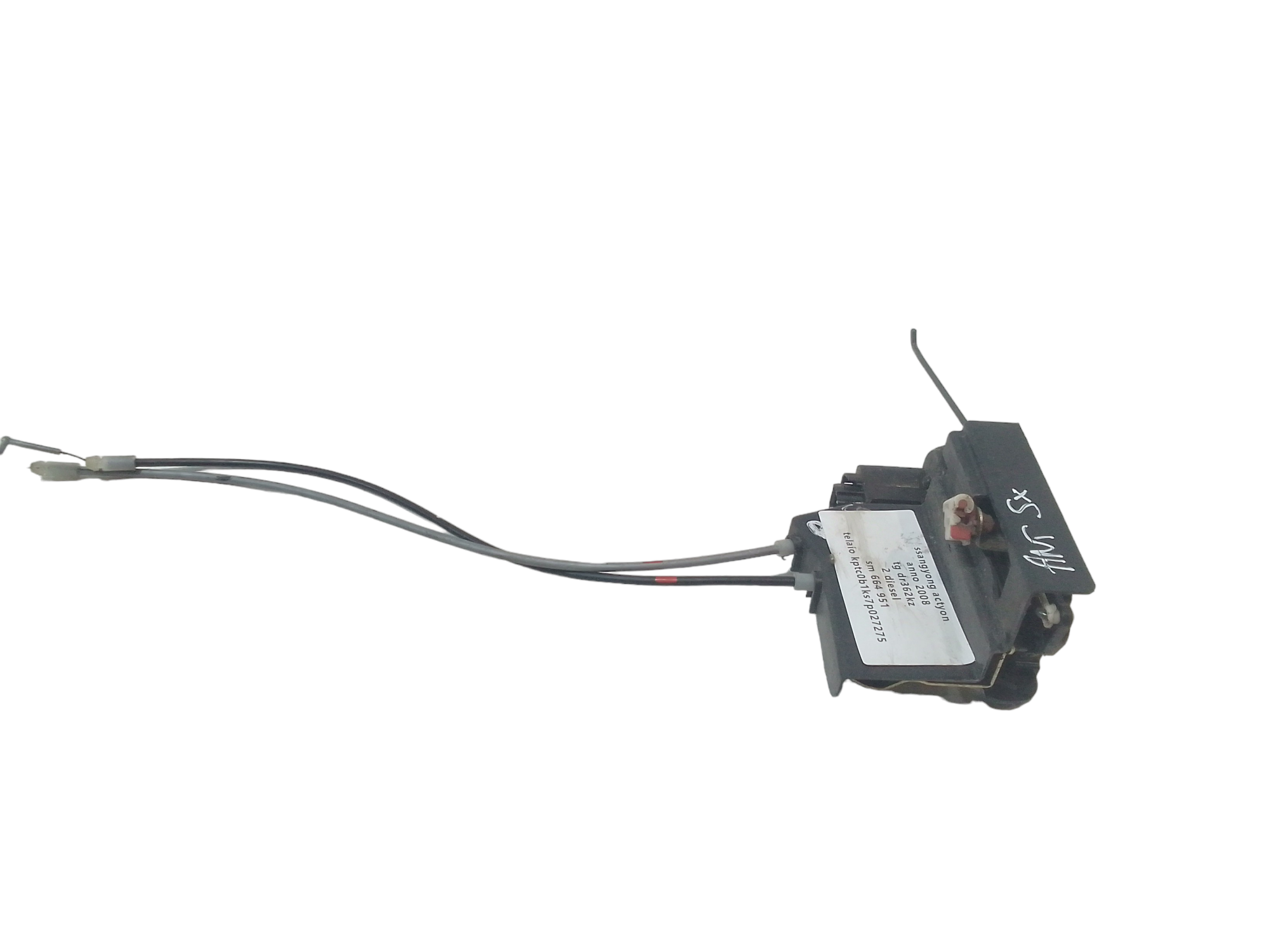 Serratura Anteriore Sinistra per Ssangyong Actyon 1 Serie (2006 - In produzione)