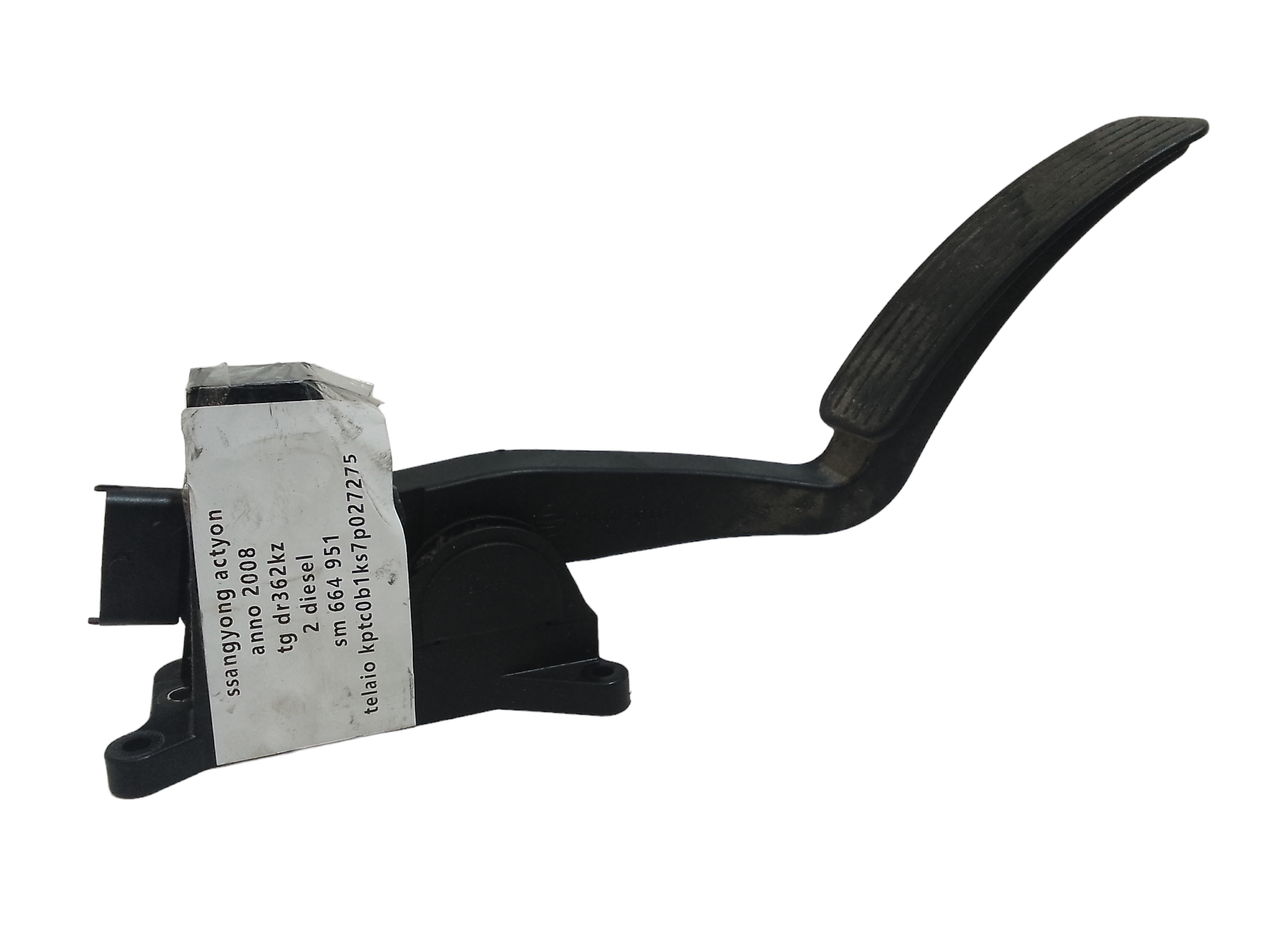 Pedale acceleratore per Ssangyong Actyon 1 Serie (2006 - In produzione)