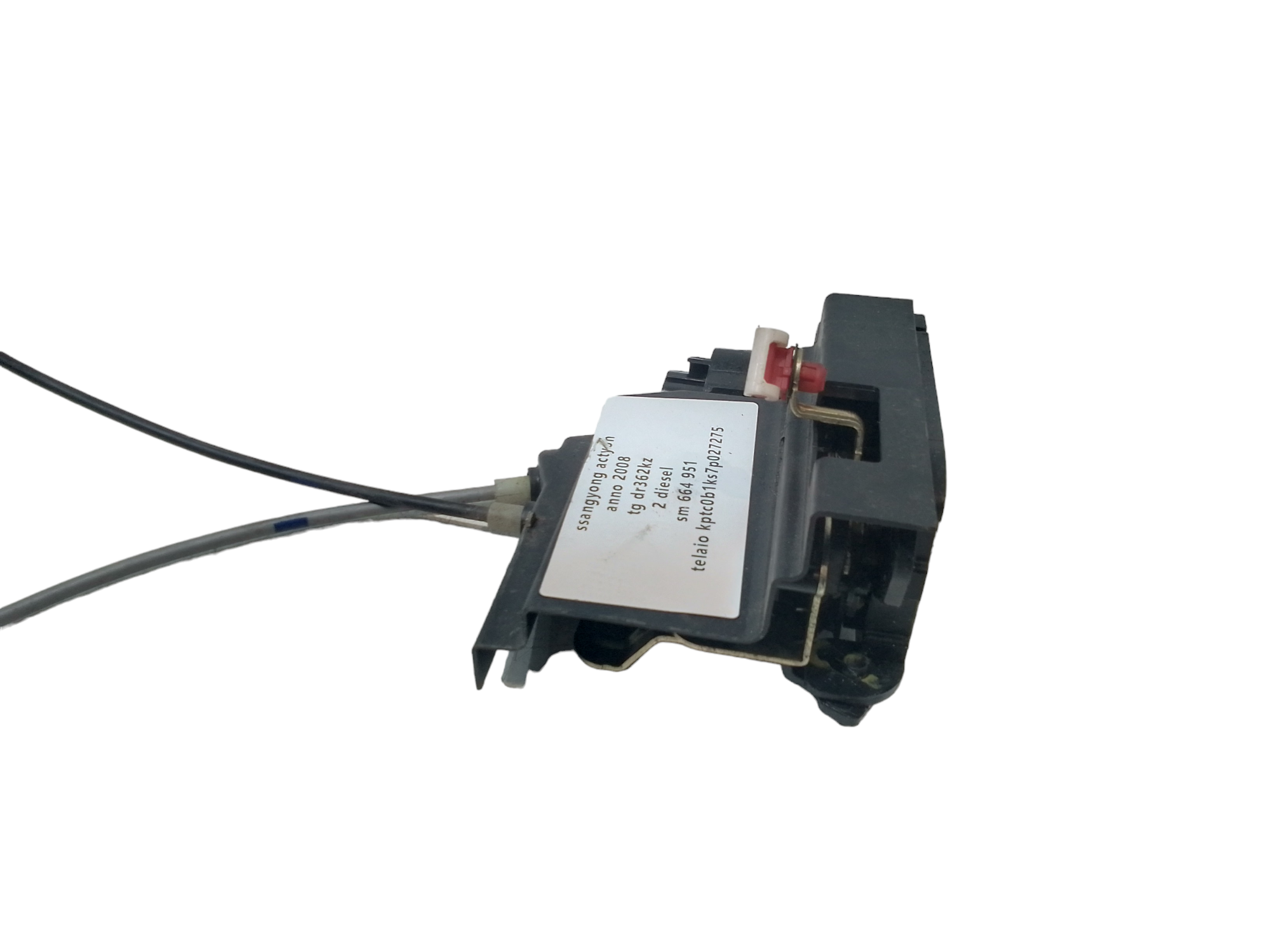 Serratura Posteriore Sinistra per Ssangyong Actyon 1 Serie (2006 - In produzione)