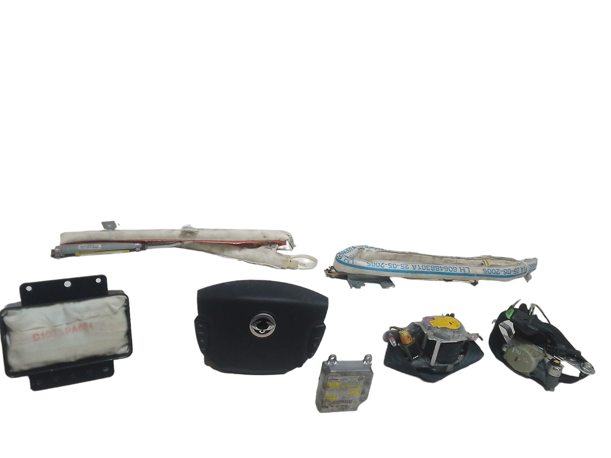 Kit Airbag senza cruscotto per Ssangyong Actyon 1 Serie (2006 - In produzione)