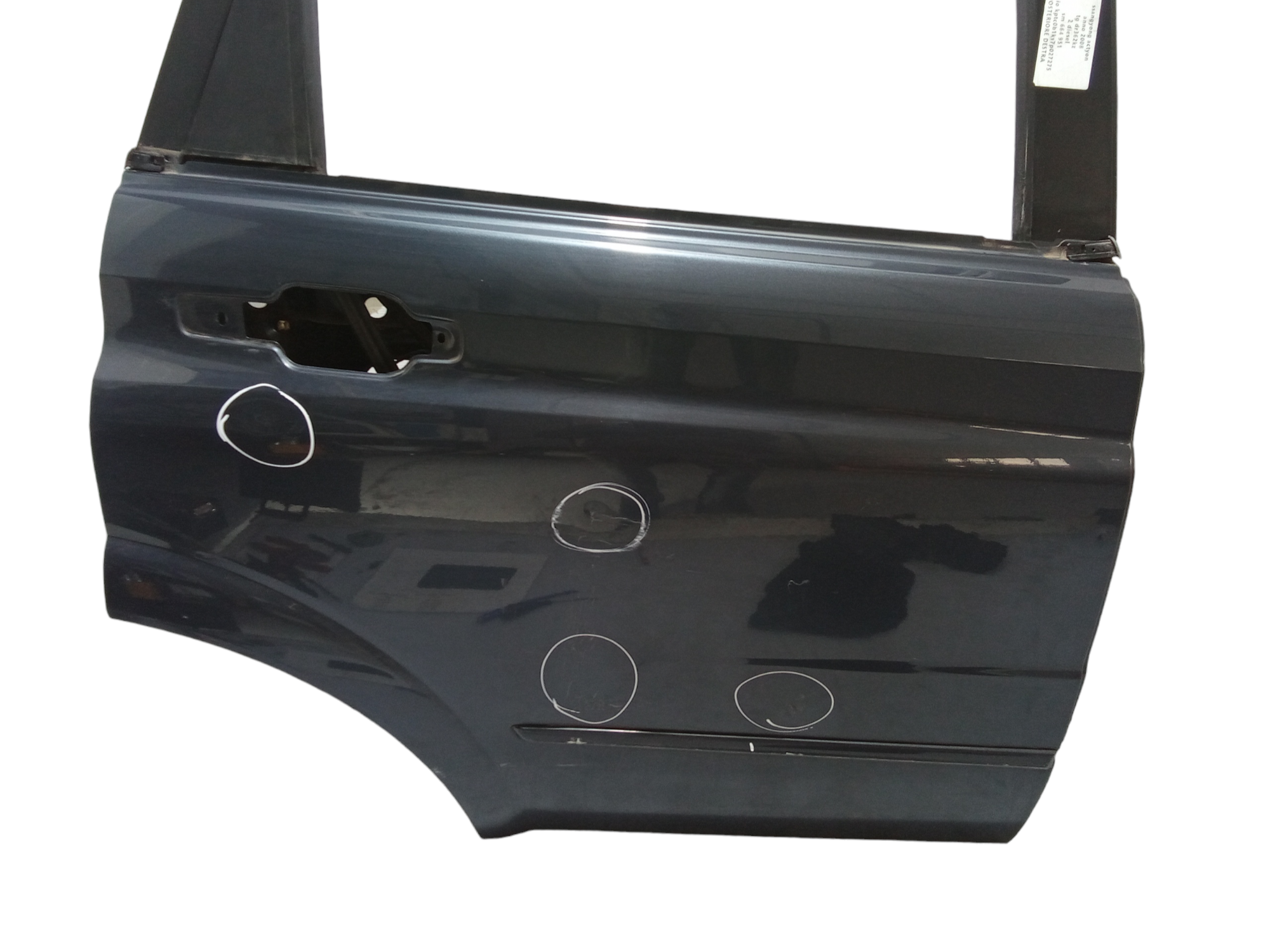 Portiera Posteriore Destra per Ssangyong Actyon 1 Serie (2006 - In produzione)