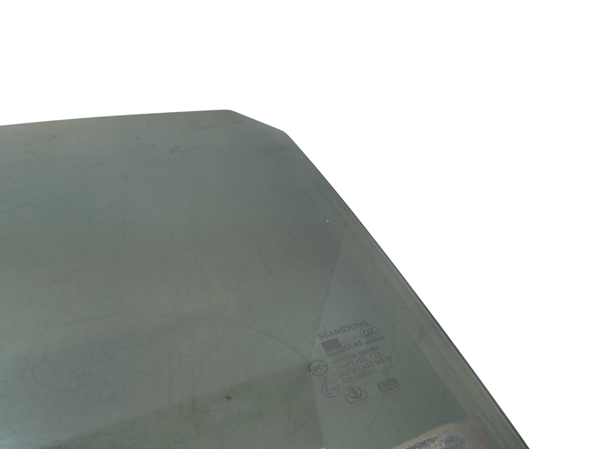 Vetro scendente posteriore Sinistro per Ssangyong Actyon 1 Serie (2006 - In produzione)