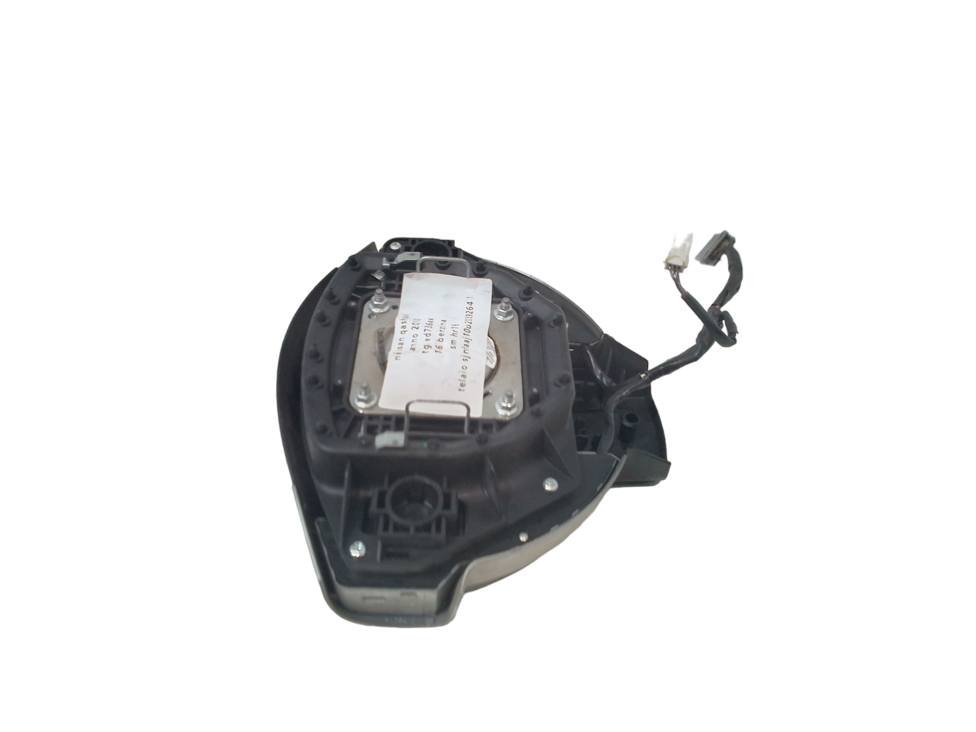 Airbag Volante per Nissan Qashqai 2 Serie (2010 - 2013)
