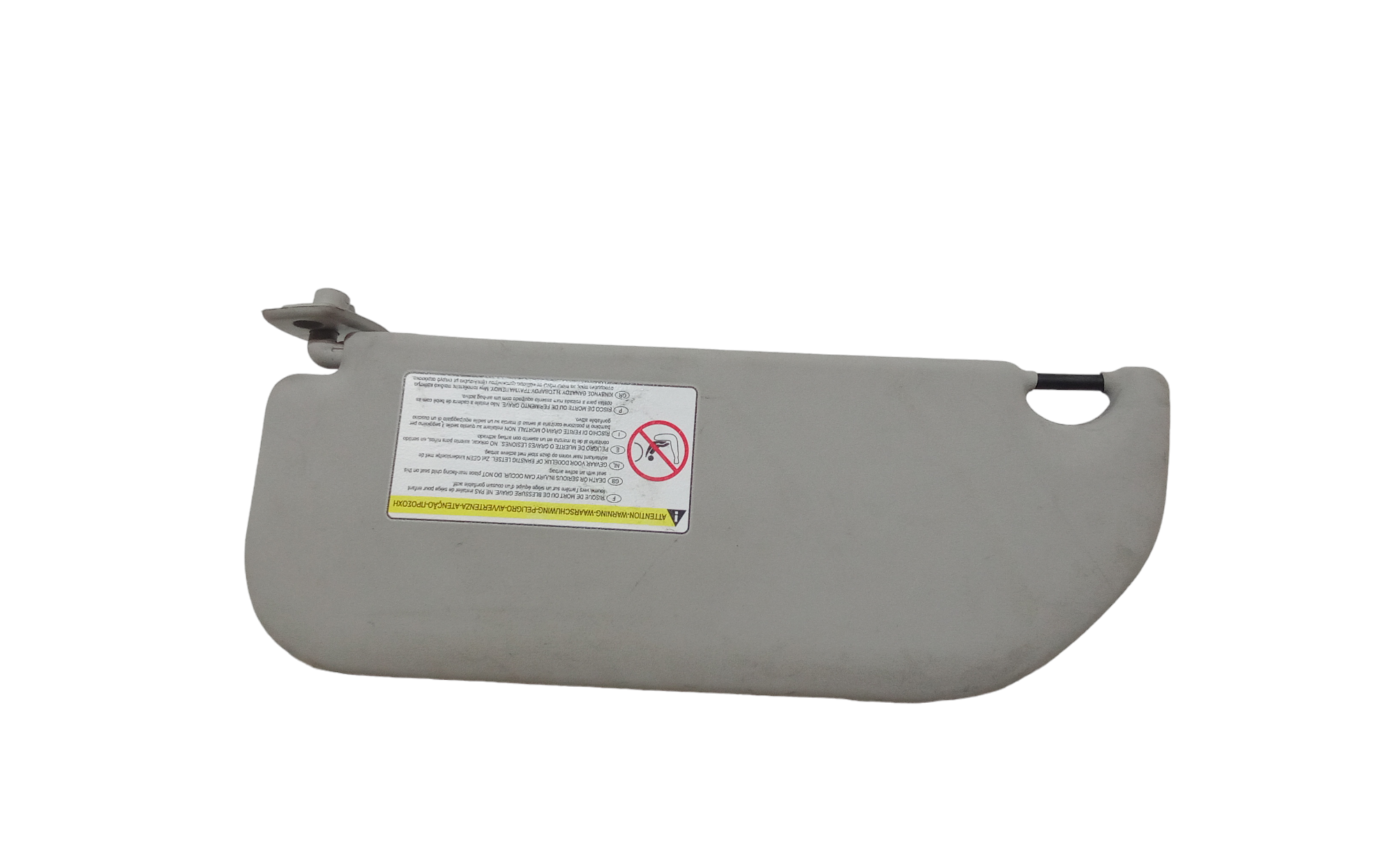 Parasole aletta Lato Passeggero per Citroen C1 1 Serie (2005 - 2008)