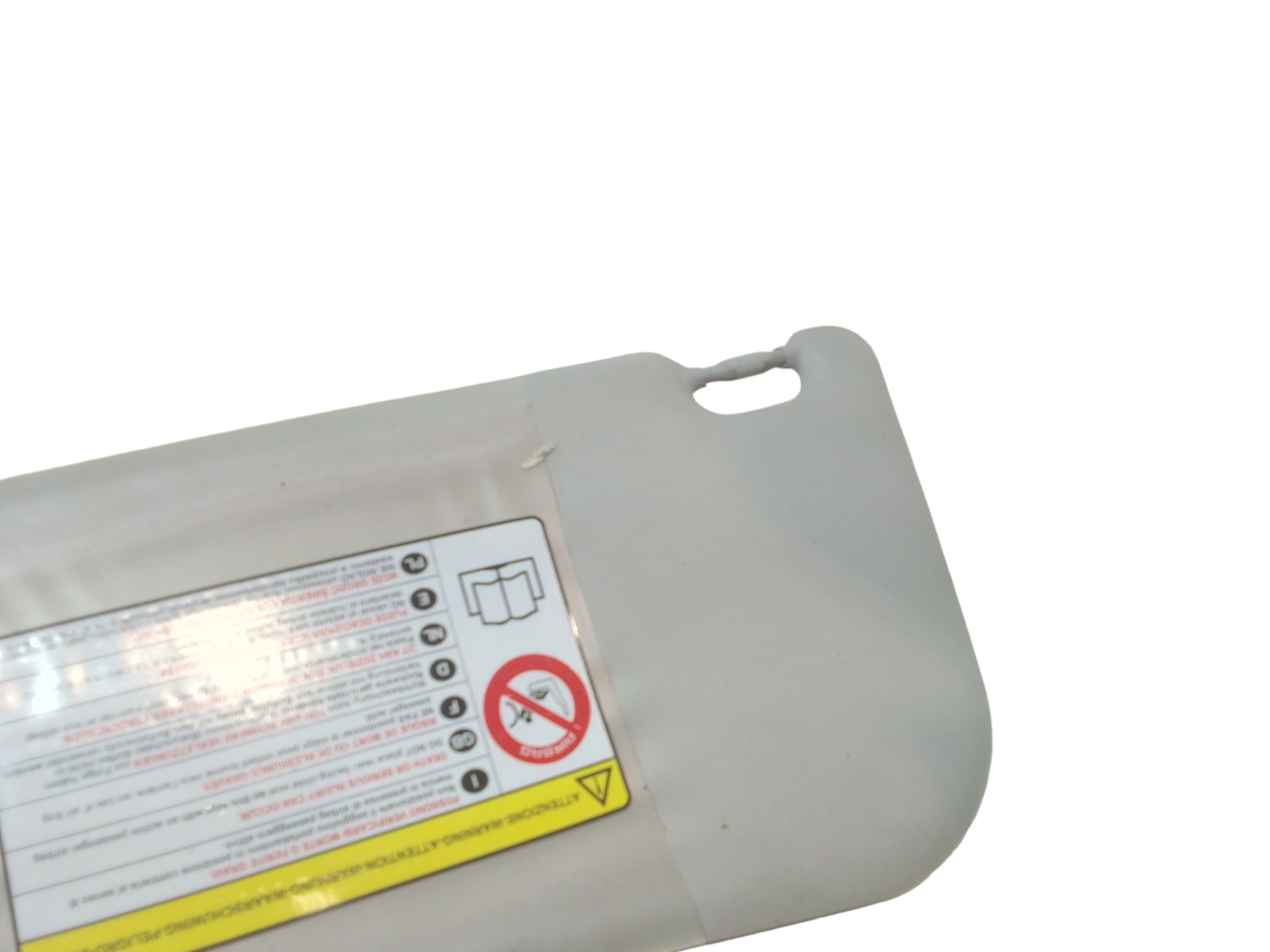 Parasole aletta Lato Passeggero per Fiat Grande Punto 1 Serie (2005 - 2008)