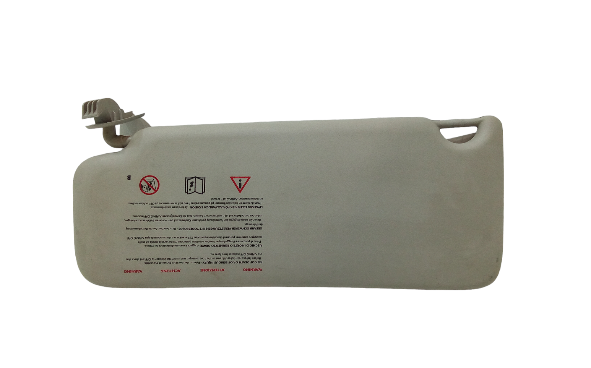 Parasole aletta Lato Passeggero per Renault Twingo Ii Serie  (07>14) (2007 - 2014)