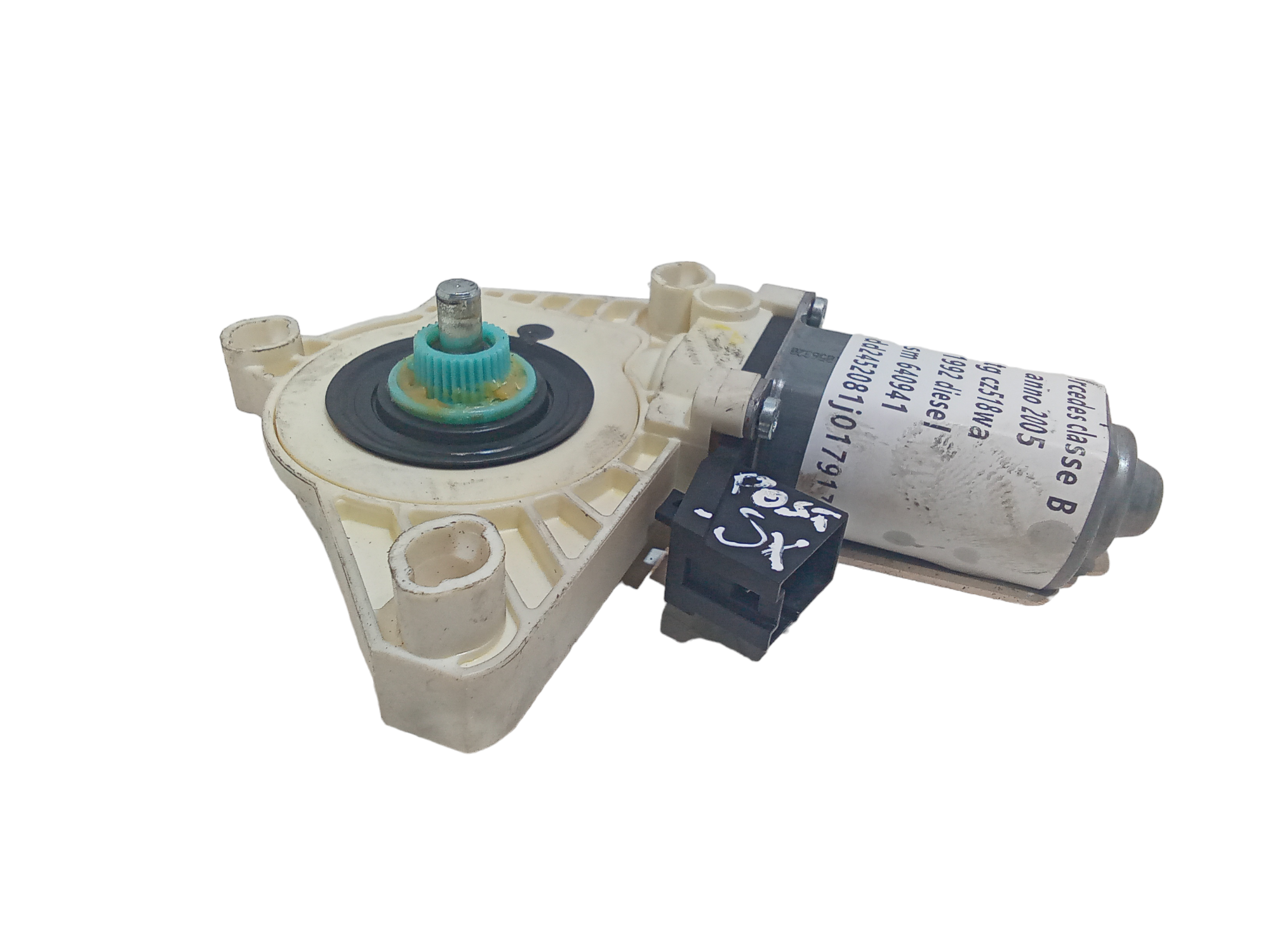 Motorino Alzavetro posteriore Sinistro per Mercedes Classe B W245 1 Serie (2005 - 2011)