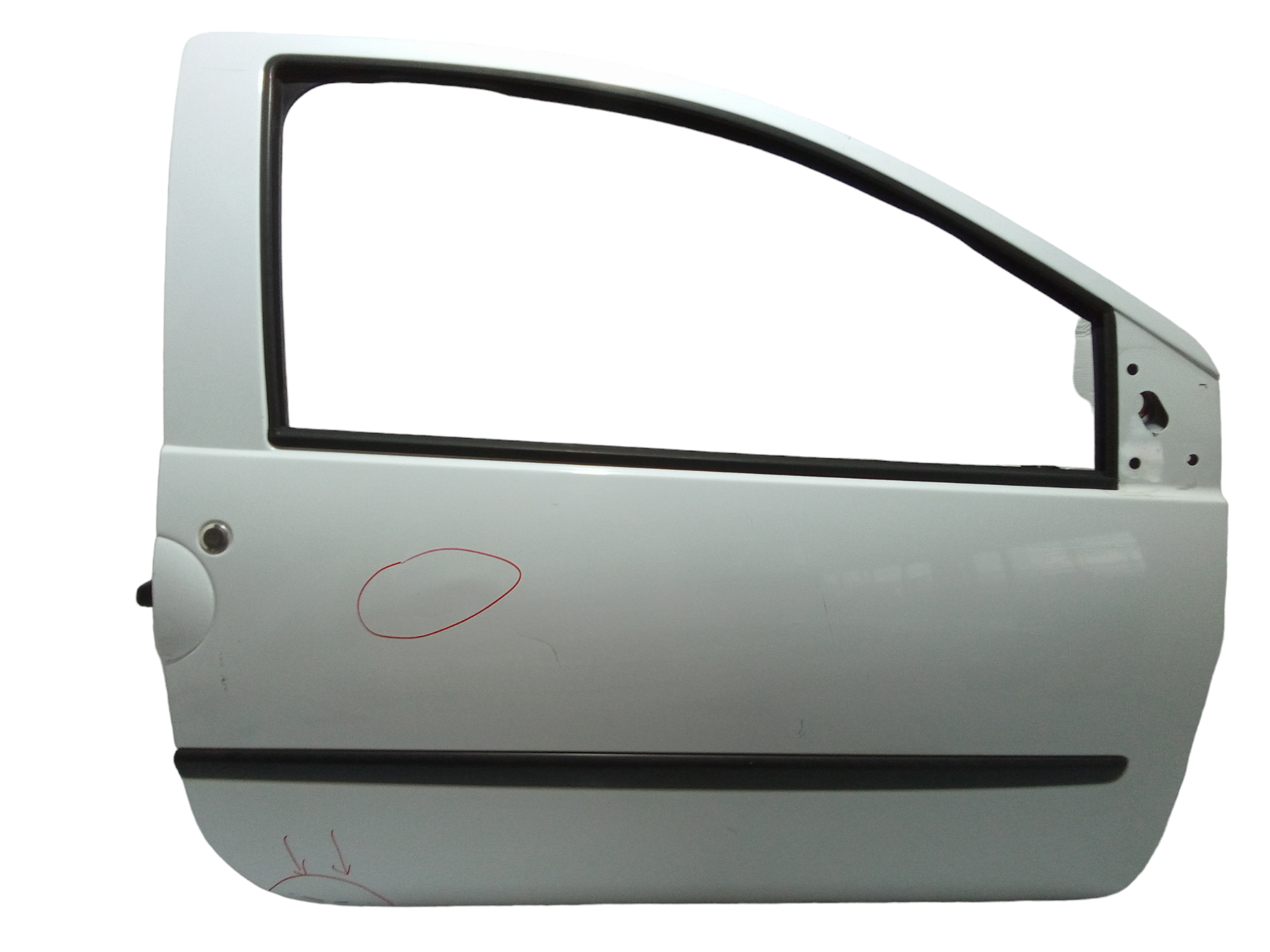 Portiera anteriore Destra per Renault Twingo Ii Serie  (07>14) (2007 - 2014)
