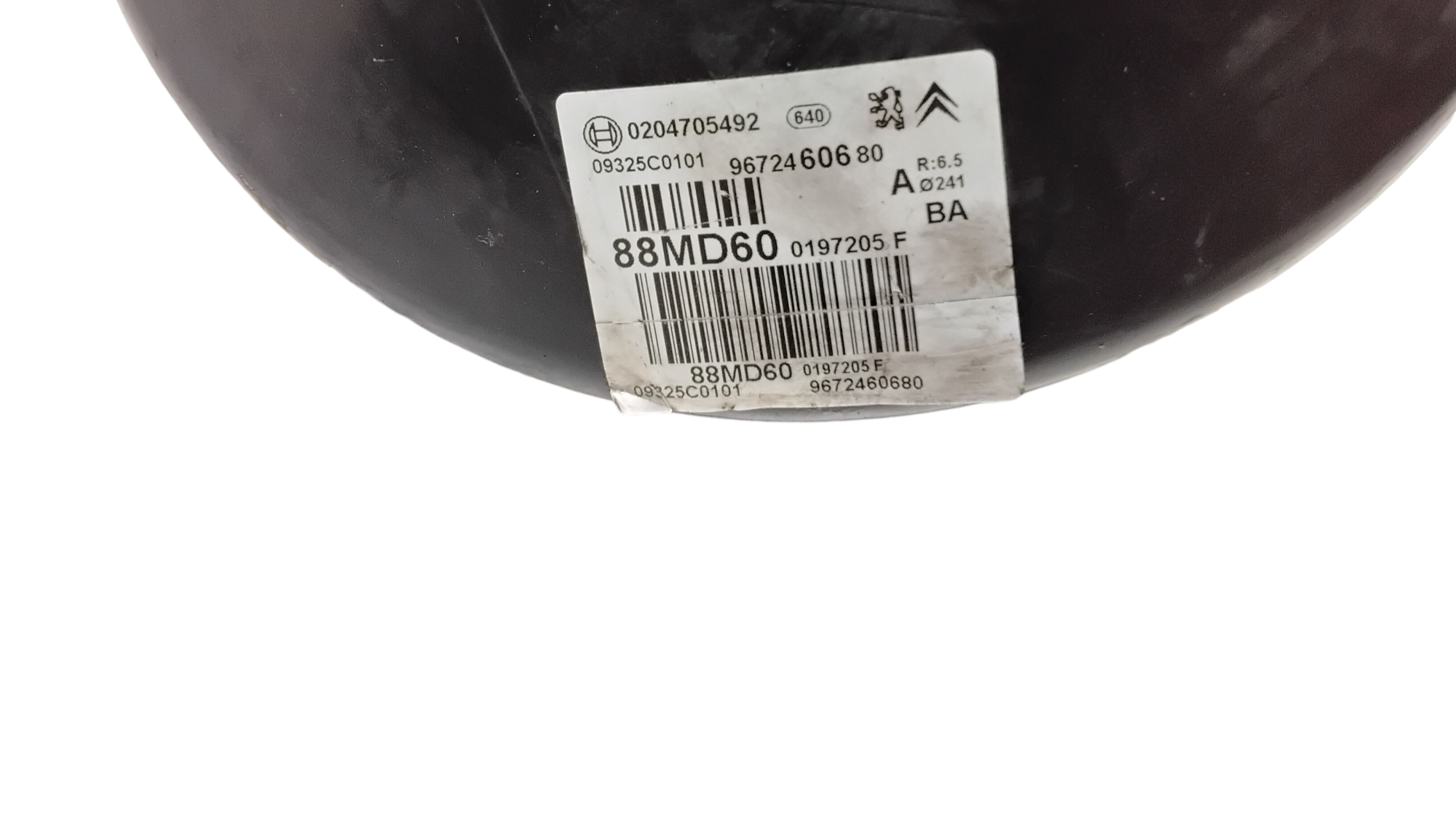 Servofreno per Citroen C3 Serie (2009 - 2015)