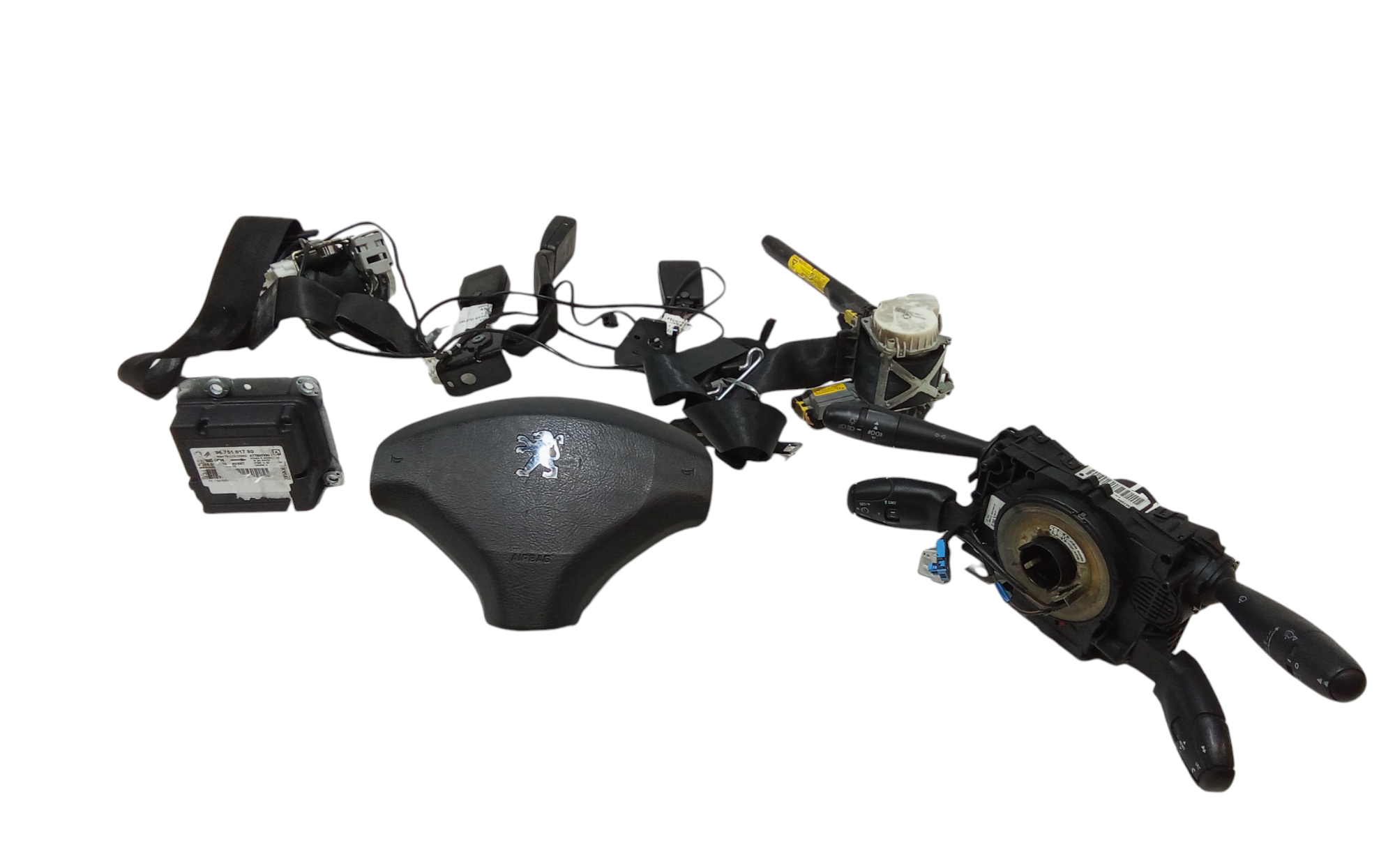 Kit Airbag Completo per Peugeot 3008 Serie (09>16) (2009 - 2016)