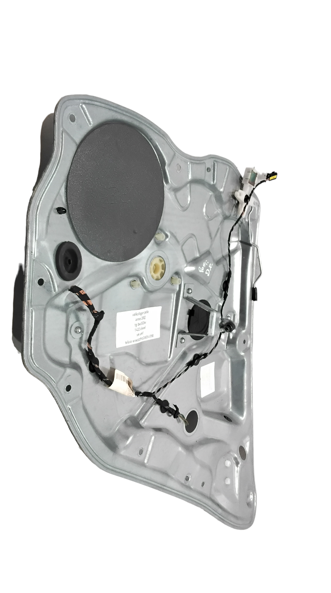 Cremagliera posteriore destra passeggero per Volkswagen Polo 4 Serie (2001 - 2009)