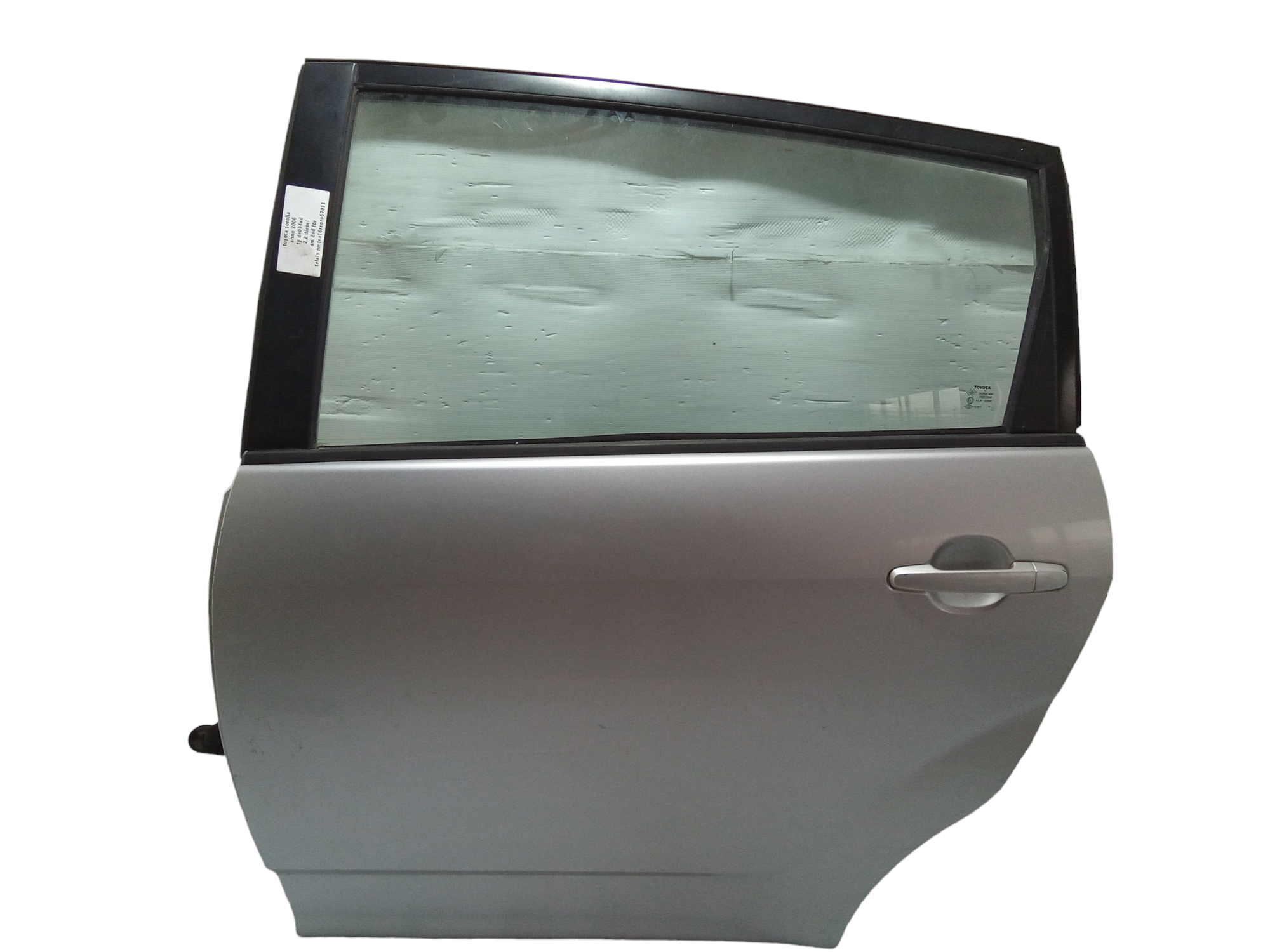 Portiera Posteriore Sinistra per Toyota Corolla Berlina 4 Serie (2005 - In produzione)