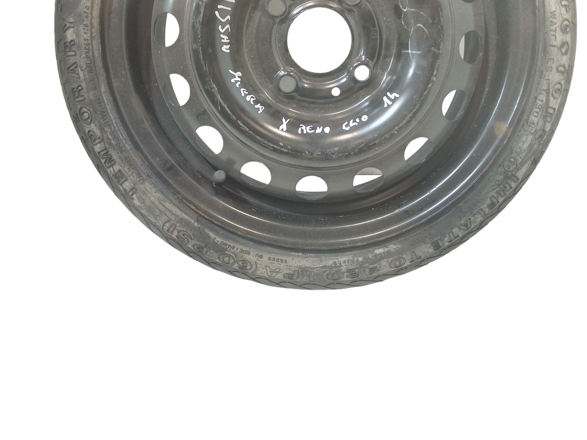 Ruotino di scorta per Nissan Micra 7 Serie (2010 - 2016)