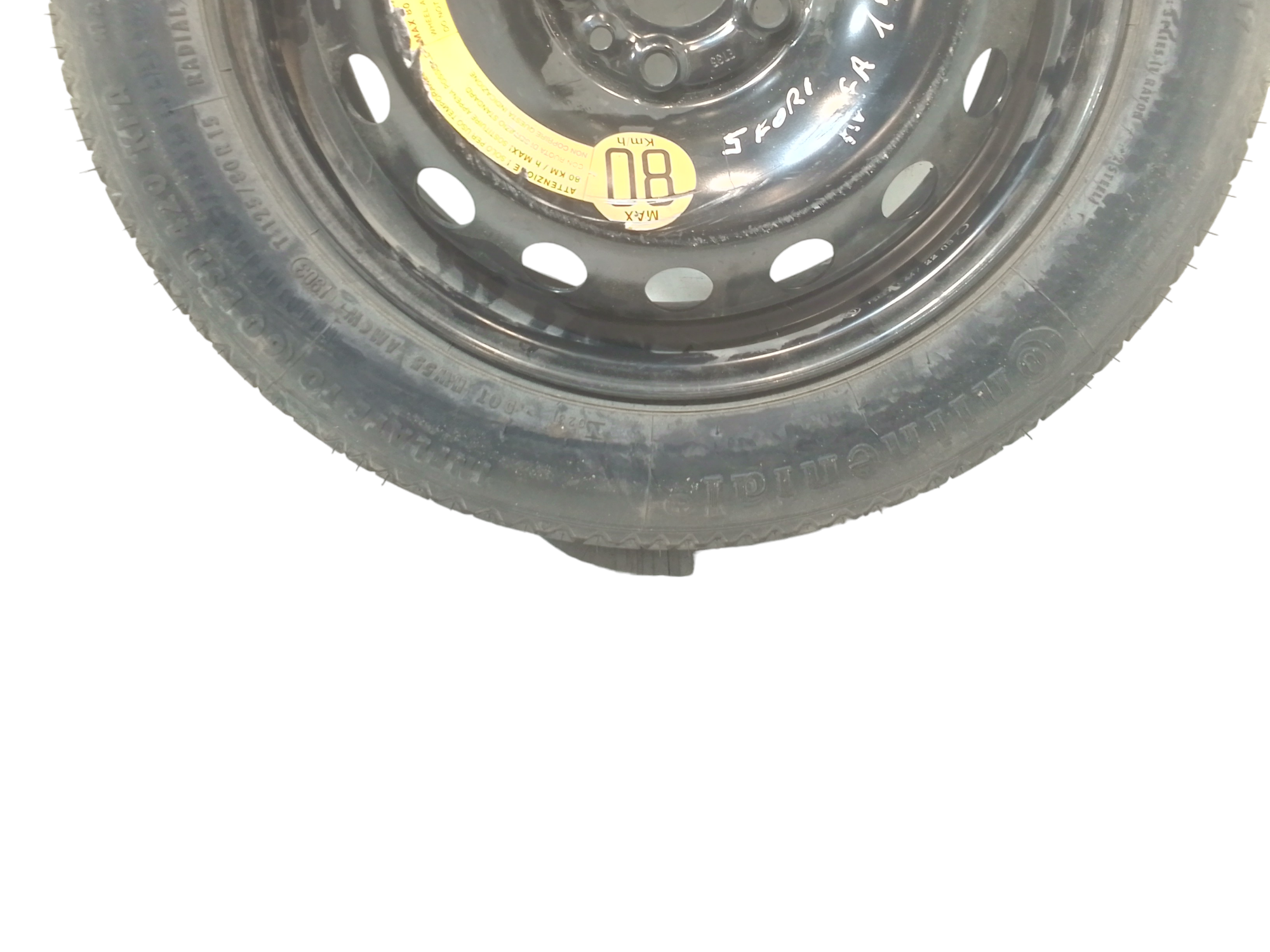 Ruotino di scorta per Alfa Romeo 156 Berlina Serie (932_) (03>05) (2003 - 2005)