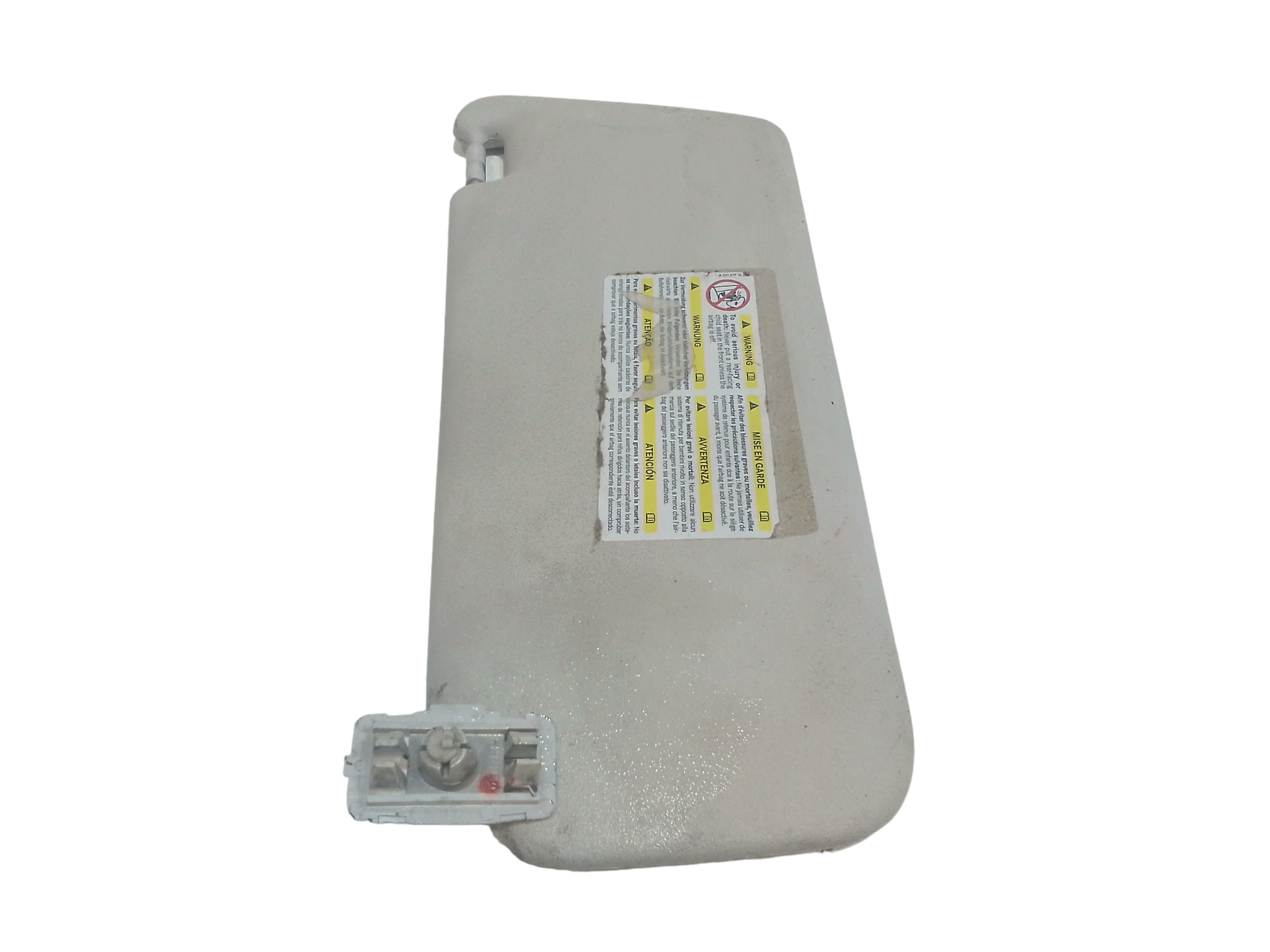 Parasole aletta Lato Passeggero per Mercedes Classe A W169 3 Serie (2004 - 2008)