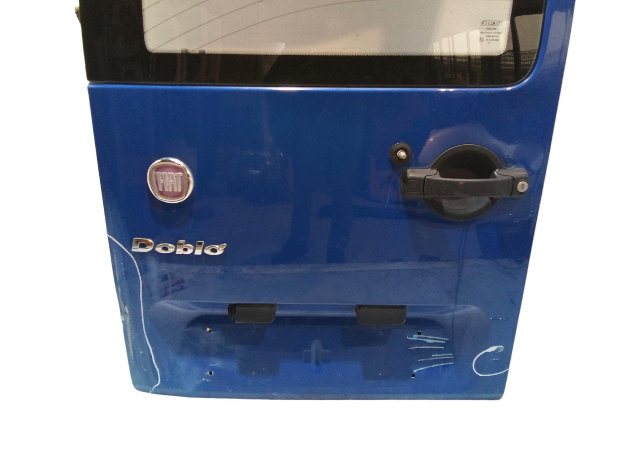 Porta carico posteriore a battente SX lato guida vetrata per Fiat Dobl Serie (09>) (2009 - In produzione)