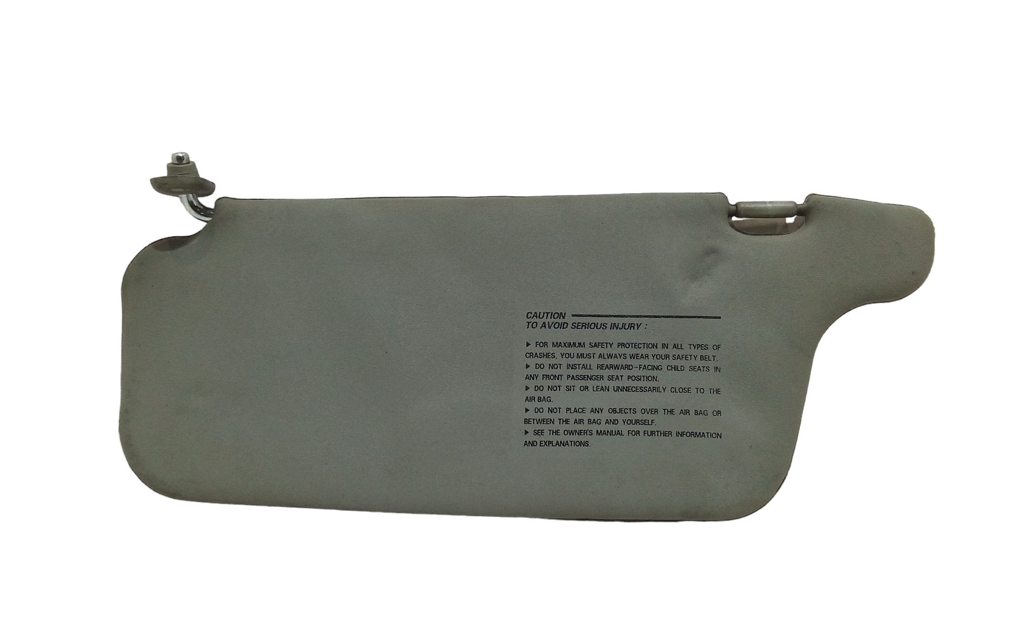 Parasole aletta Lato Passeggero per Hyundai Atos 1 Serie (1998 - 2003)