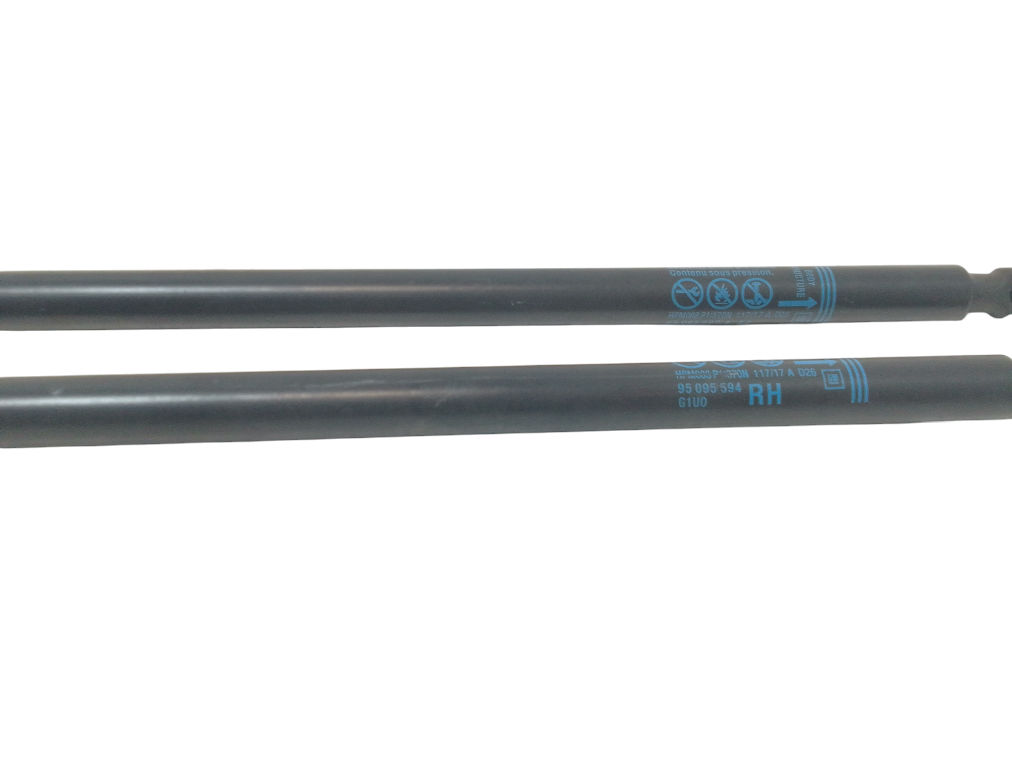 Pistoncini cofano Post. per Opel Mokka X (16>) (2016 - In produzione)