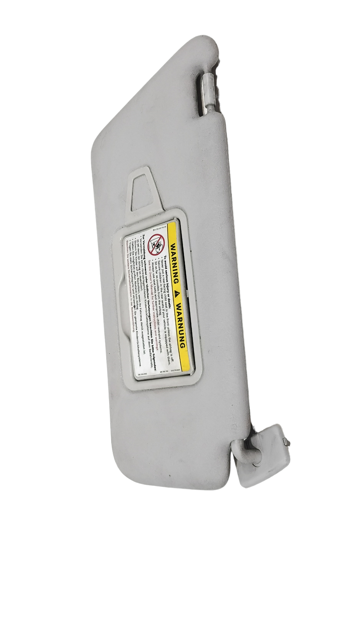 Parasole aletta Lato Passeggero per Mercedes Classe A W169 3 Serie (2004 - 2008)