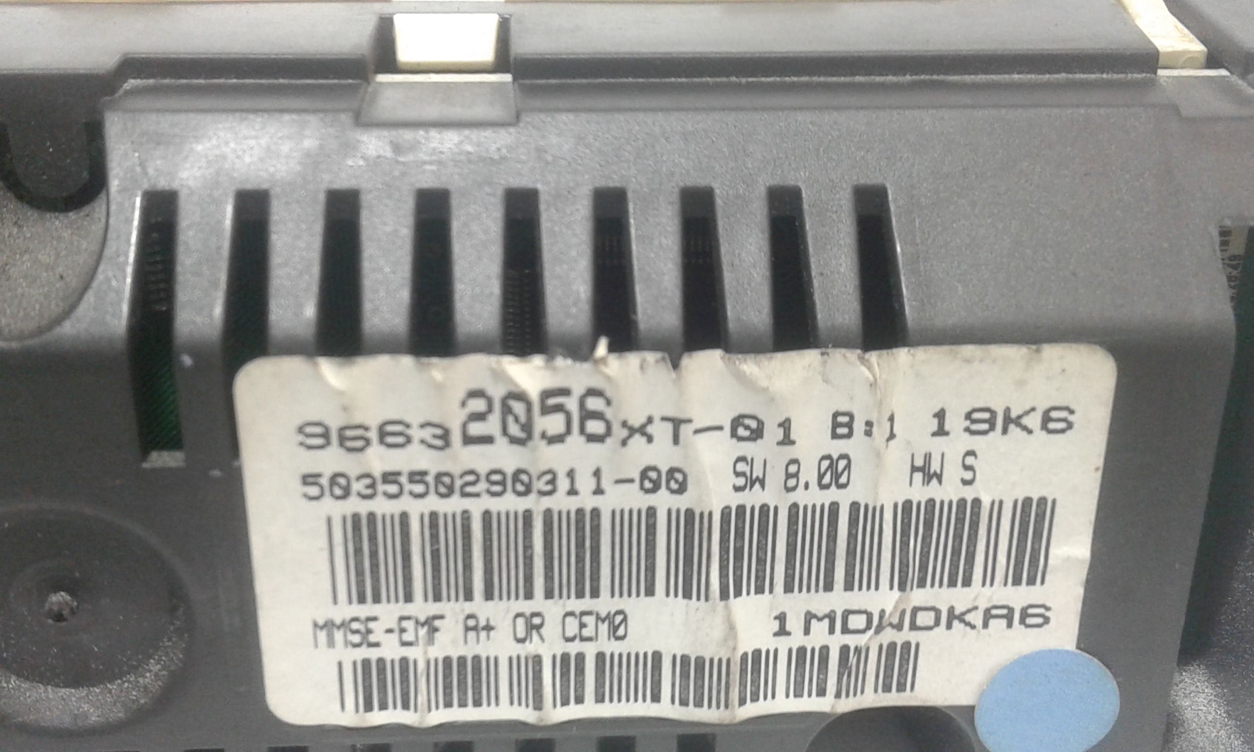 Display PEUGEOT 207 1 Serie