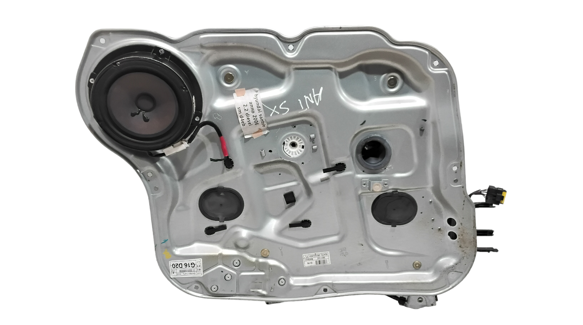Cremagliera anteriore sinistra Guida per Hyundai Santa Fe 3 Serie (2006 - 2012)