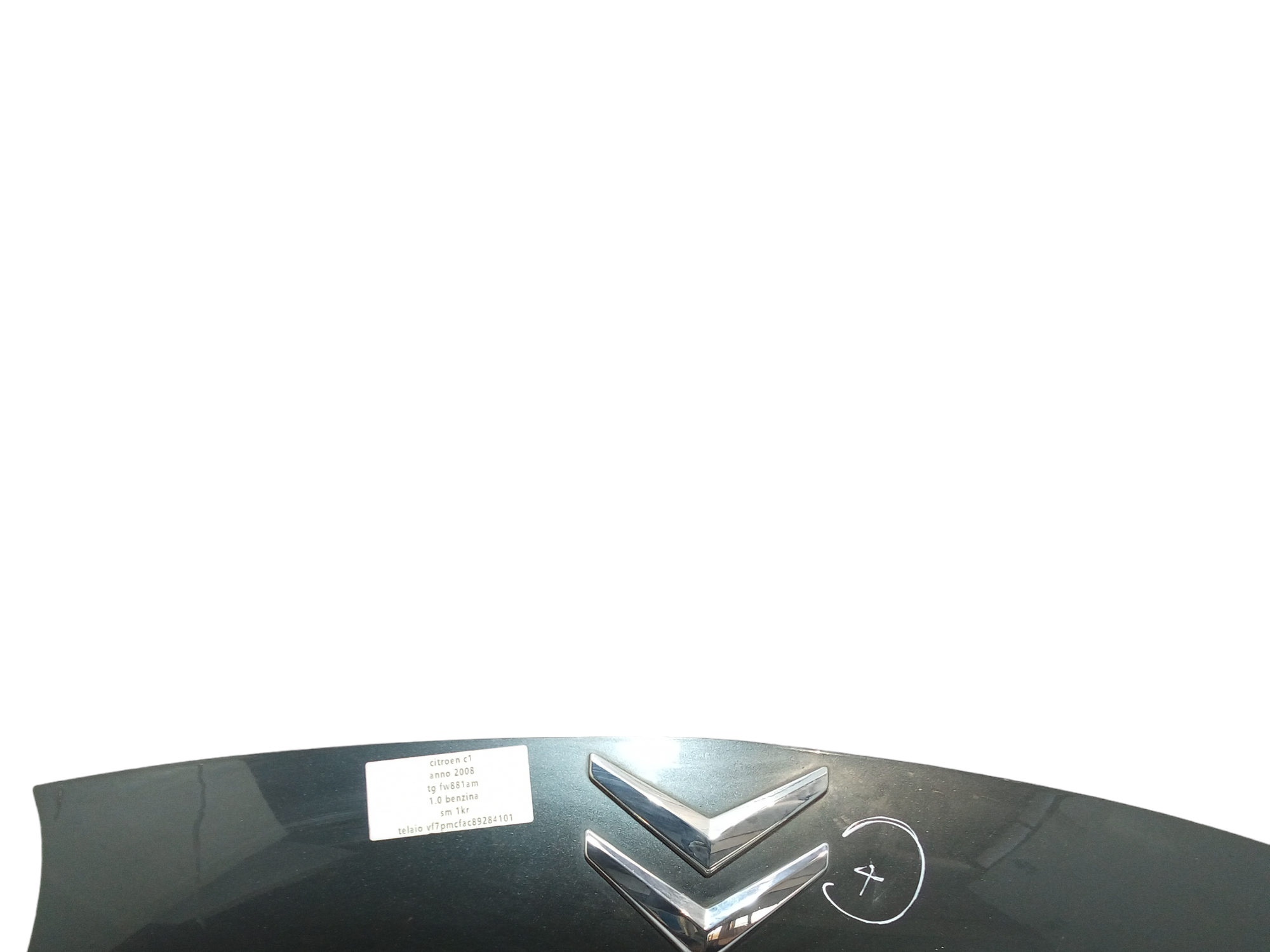 Cofano Anteriore per Citroen C1 2� Serie (2008 - 2012)