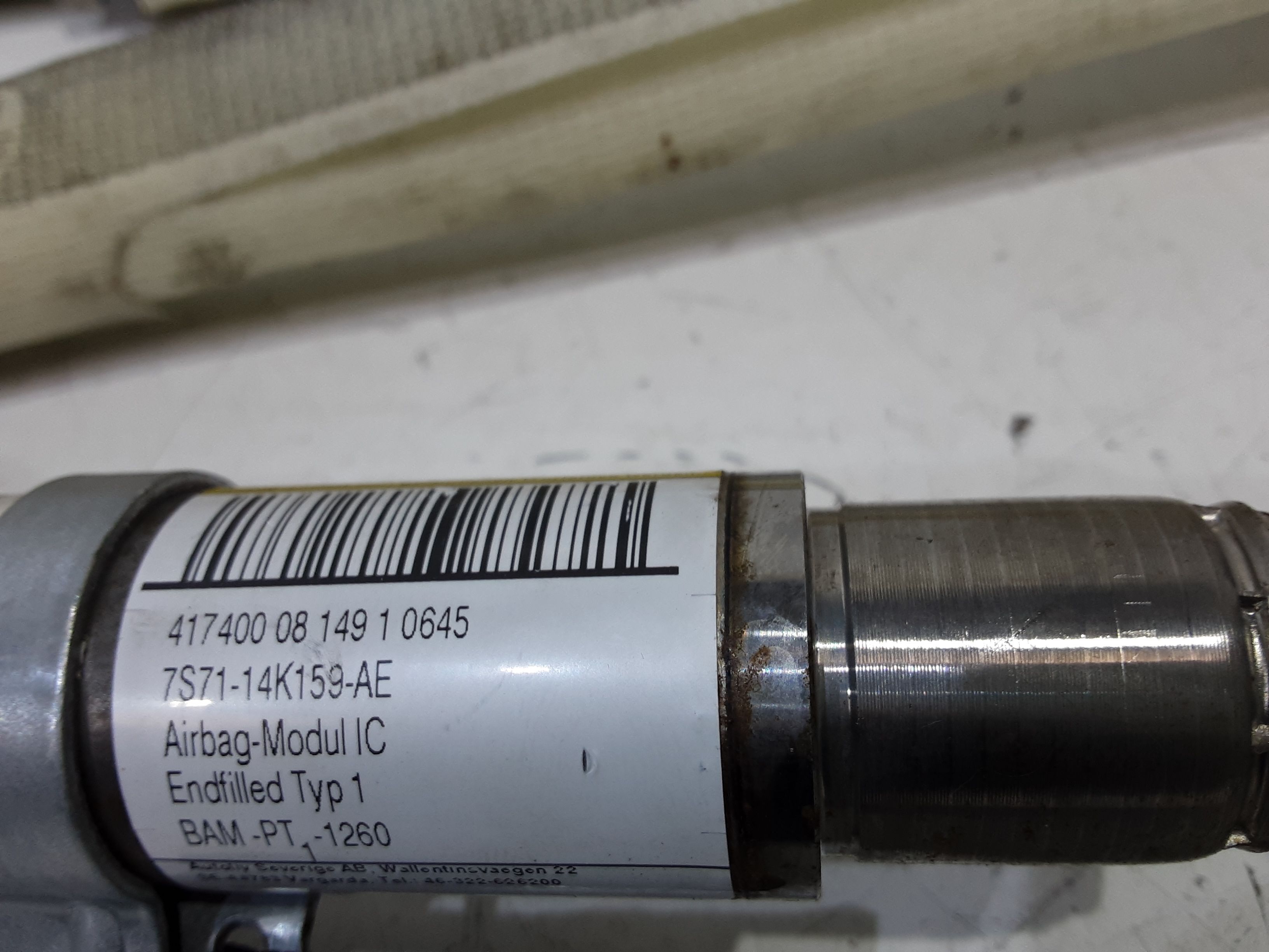 Airbag a tendina laterale passeggero FORD Mondeo S. Wagon 6 Serie