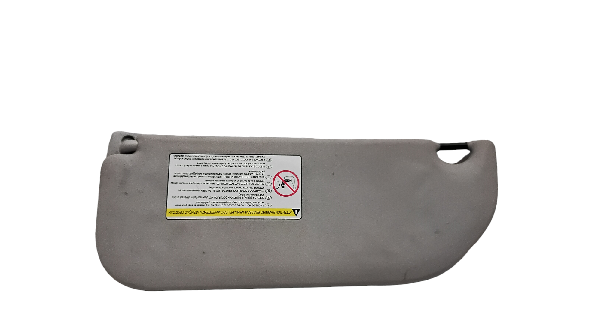 Parasole aletta Lato Passeggero per Citroen C1 2 Serie (2008 - 2012)
