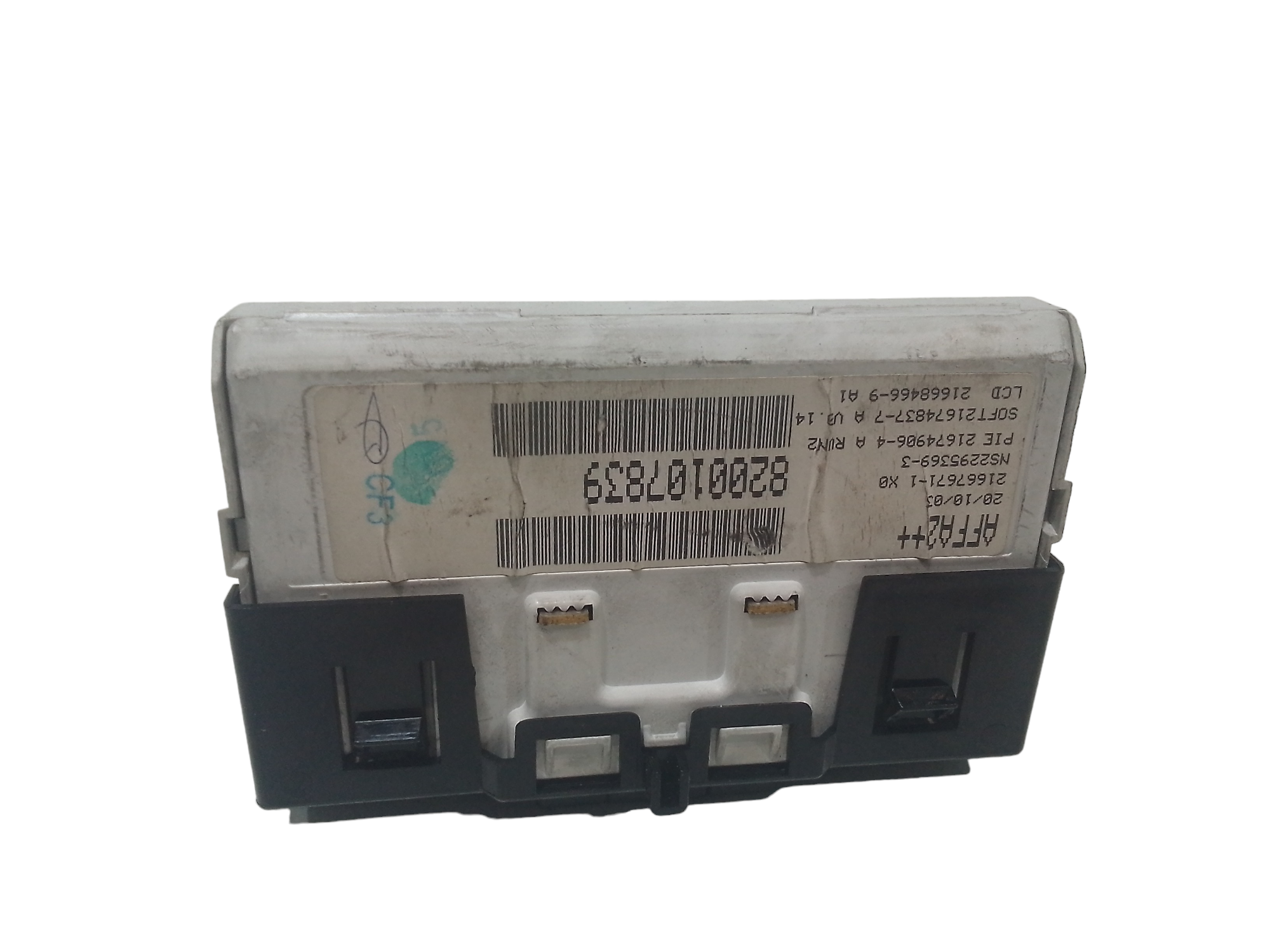 Display orologio per Renault Megane Ll Serie (02>06) (2002 - 2006)