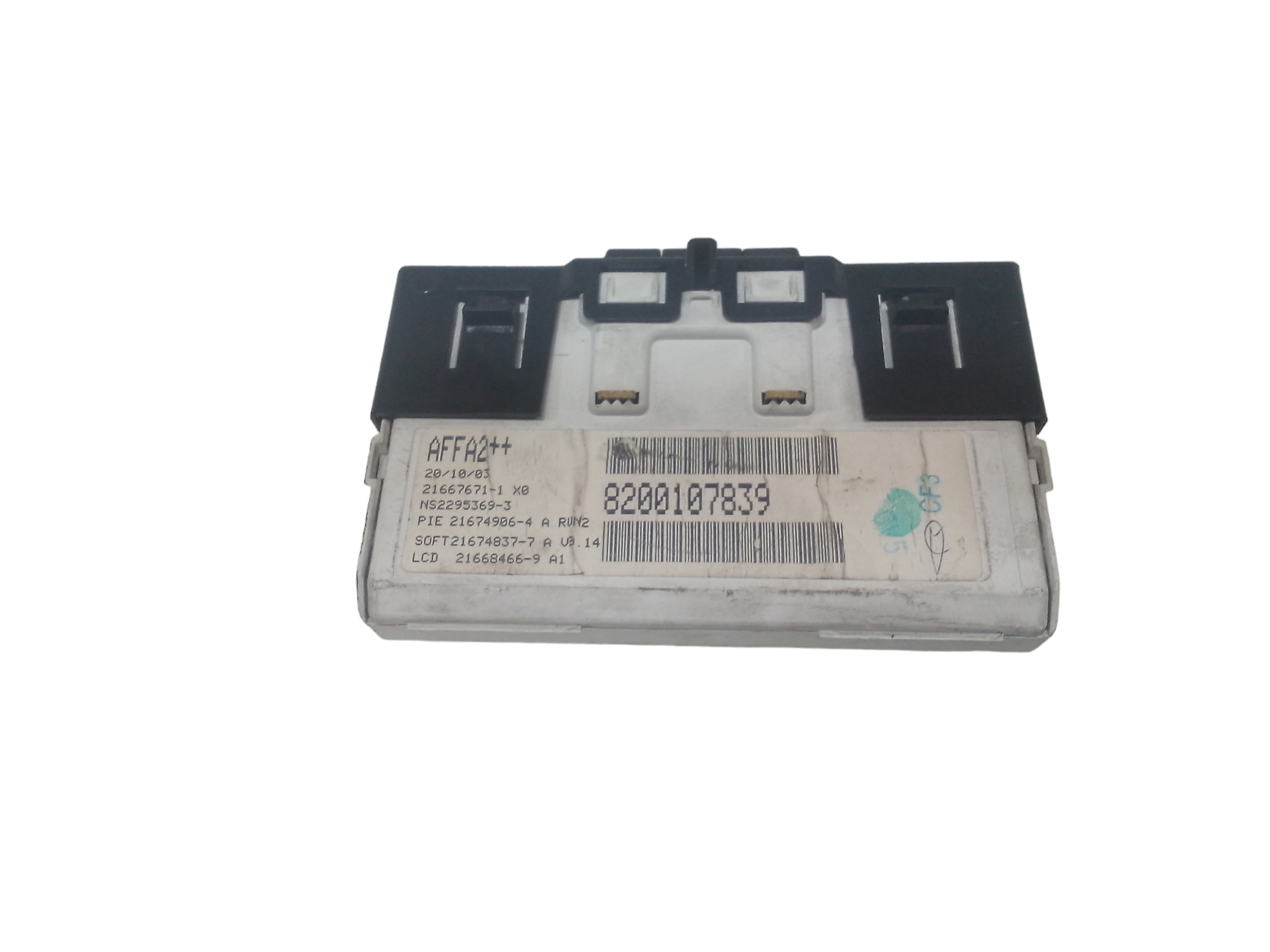 Display orologio per Renault Megane Ll Serie (02>06) (2002 - 2006)