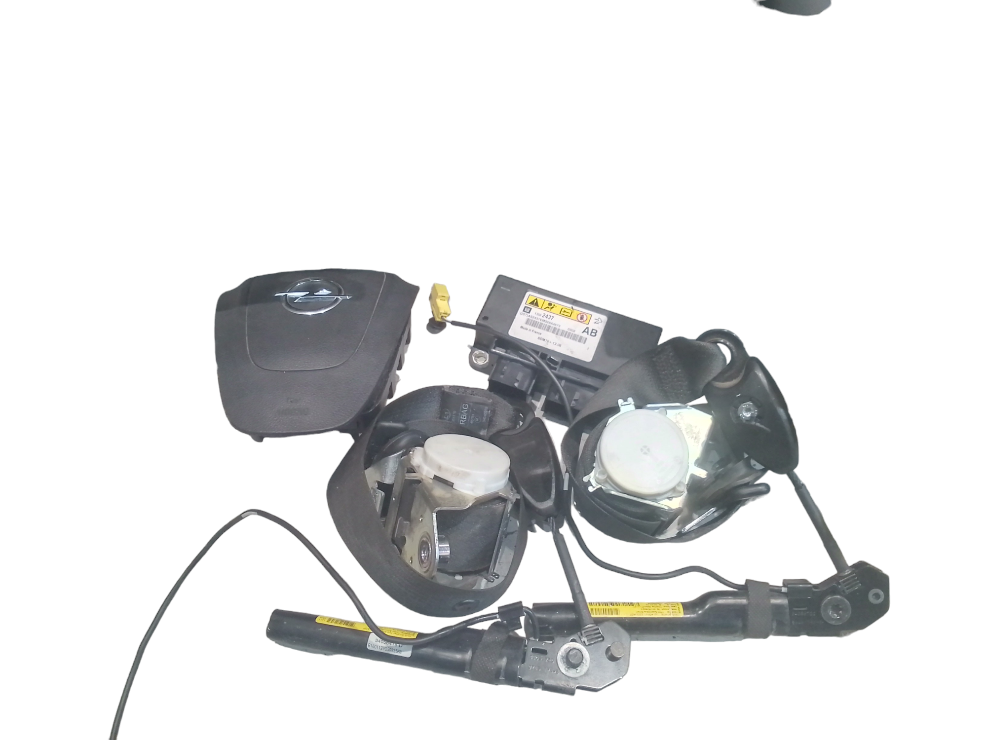 Kit Airbag Completo per Opel Meriva 3 Serie (2010 - In produzione)