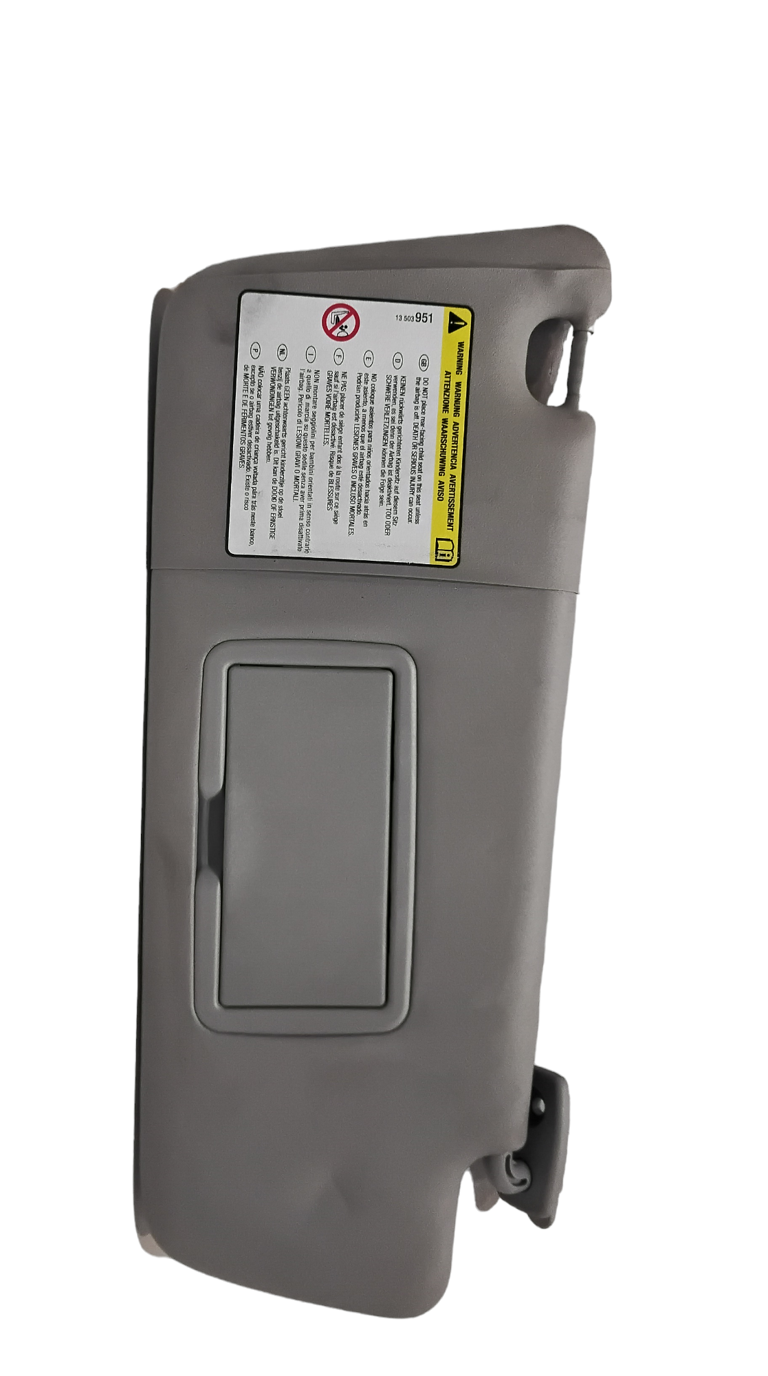 Parasole aletta Lato Passeggero per Opel Meriva 3 Serie (2010 - In produzione)