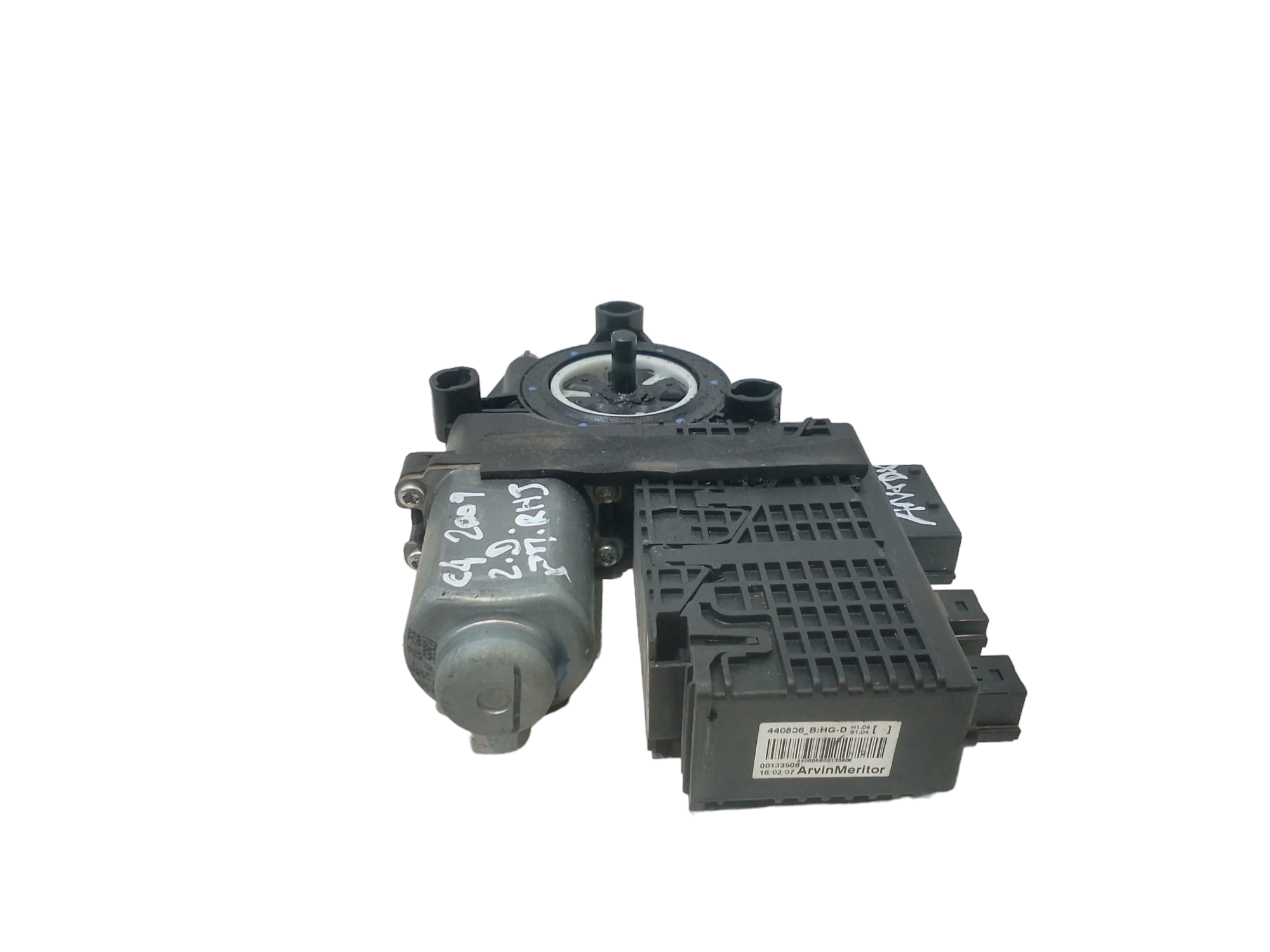 Motorino Alzavetro anteriore destra per Citroen C4 1 Serie (2008 - 2010)