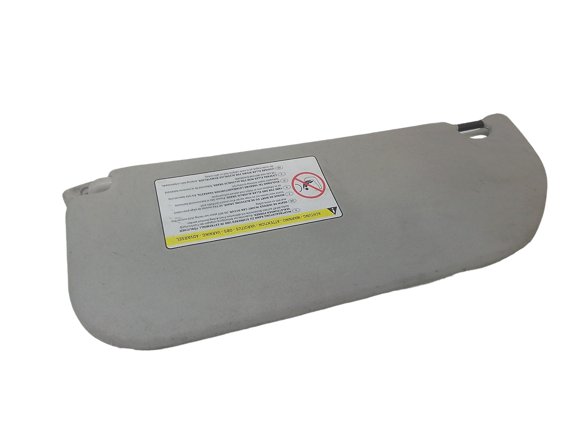 Parasole aletta Lato Passeggero per Citroen C1 1 Serie (2005 - 2008)