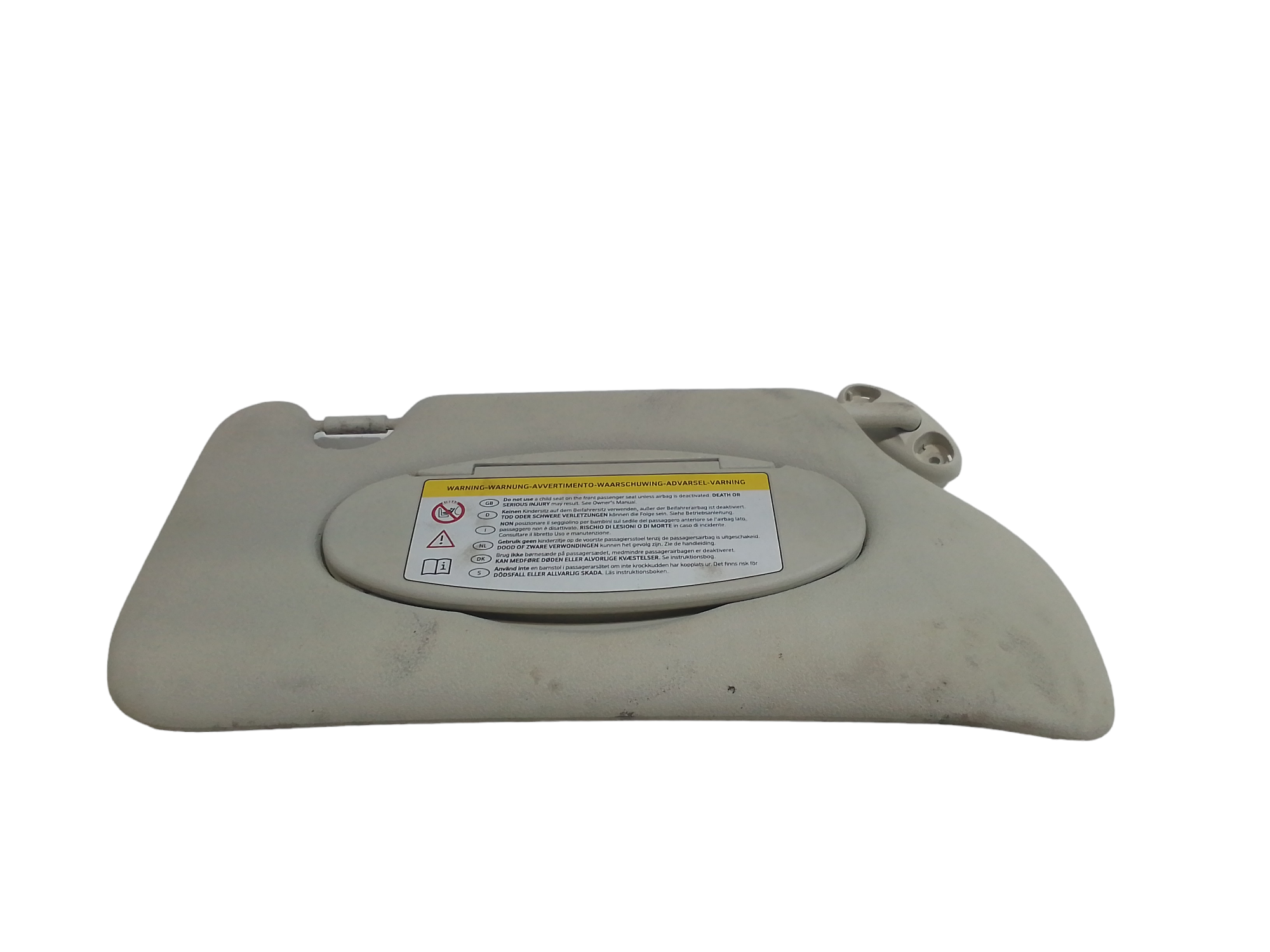 Parasole aletta Lato Passeggero per Mini Cooper 3 Serie (2013 - In produzione)