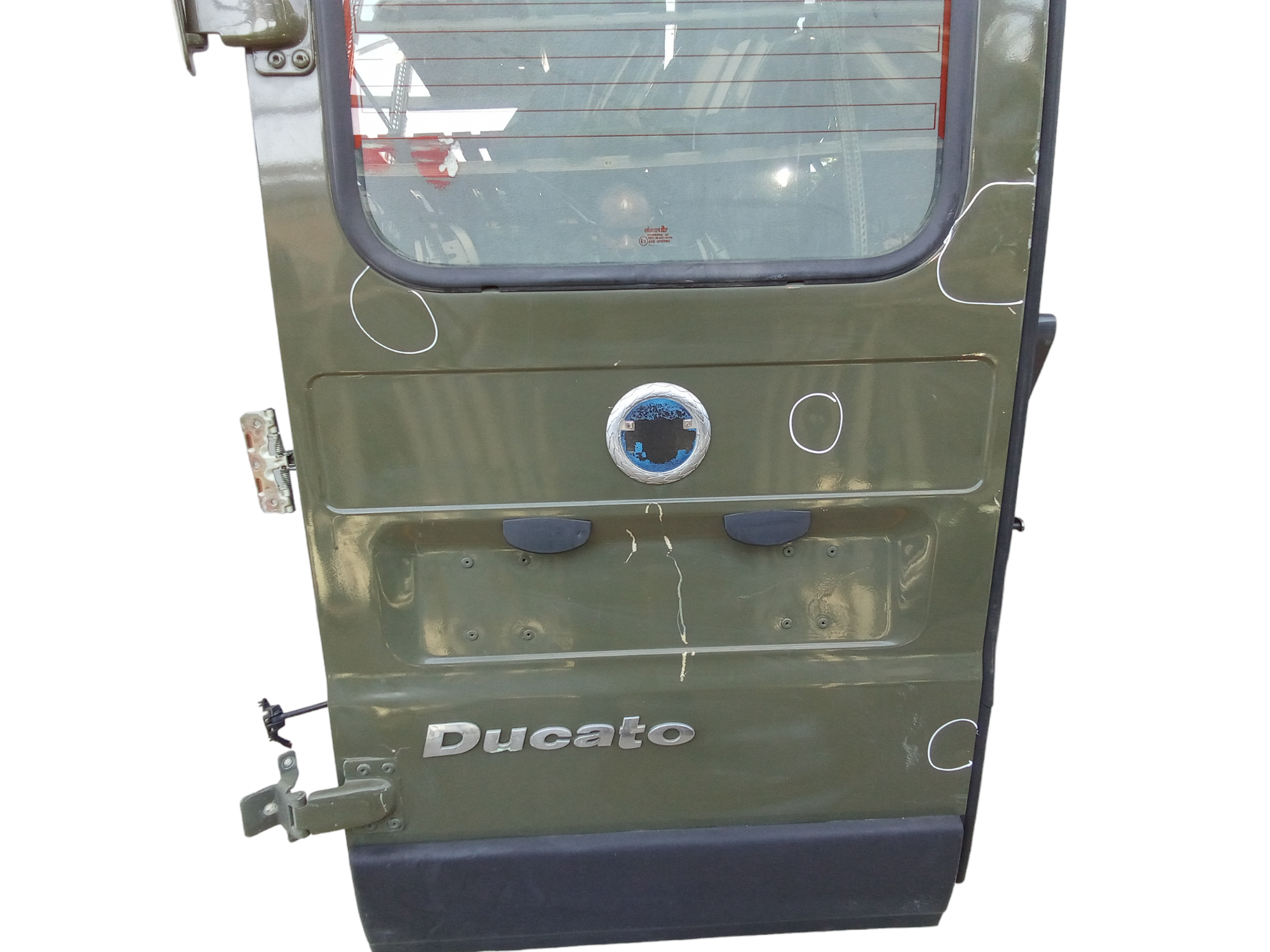 Porta carico posteriore a battente SX lato guida vetrata per Fiat Ducato 4 Serie (2002 - 2006)