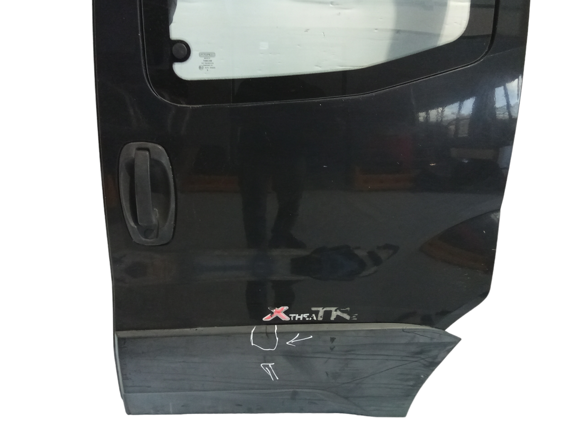 Porta scorrevole laterale vetrata SX per Citroen Nemo Serie (08>18) (2008 - 2018)