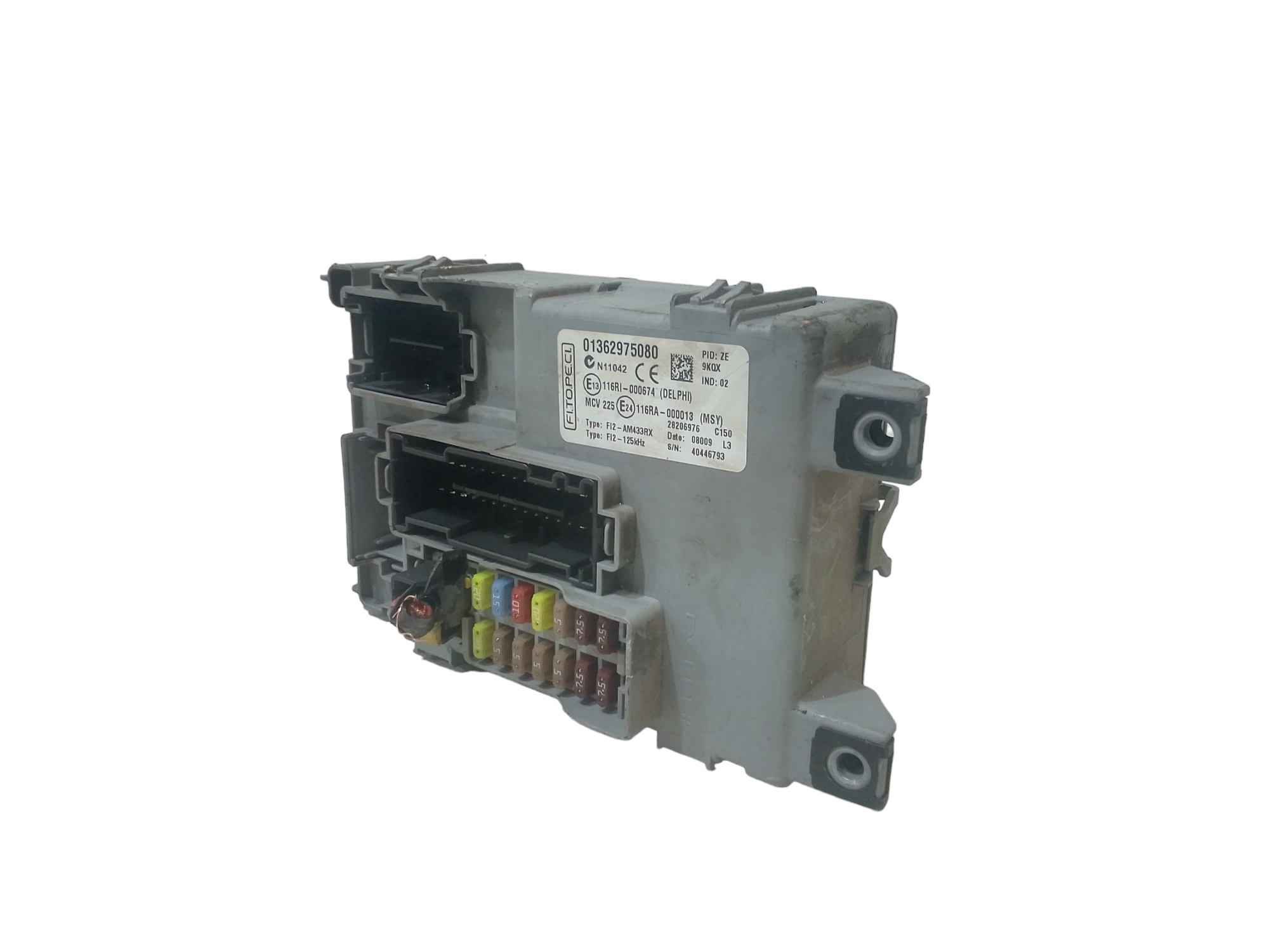 Body Computer per Fiat Qubo 1 Serie (2008 - In produzione)