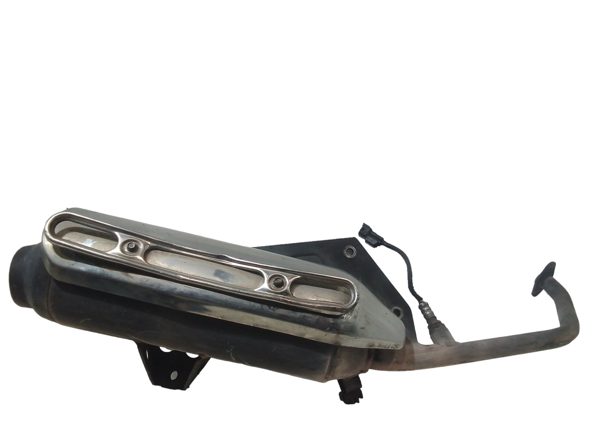 Marmitta completa di terminale scarico per Honda Sh 125cc (2009 - 2012)