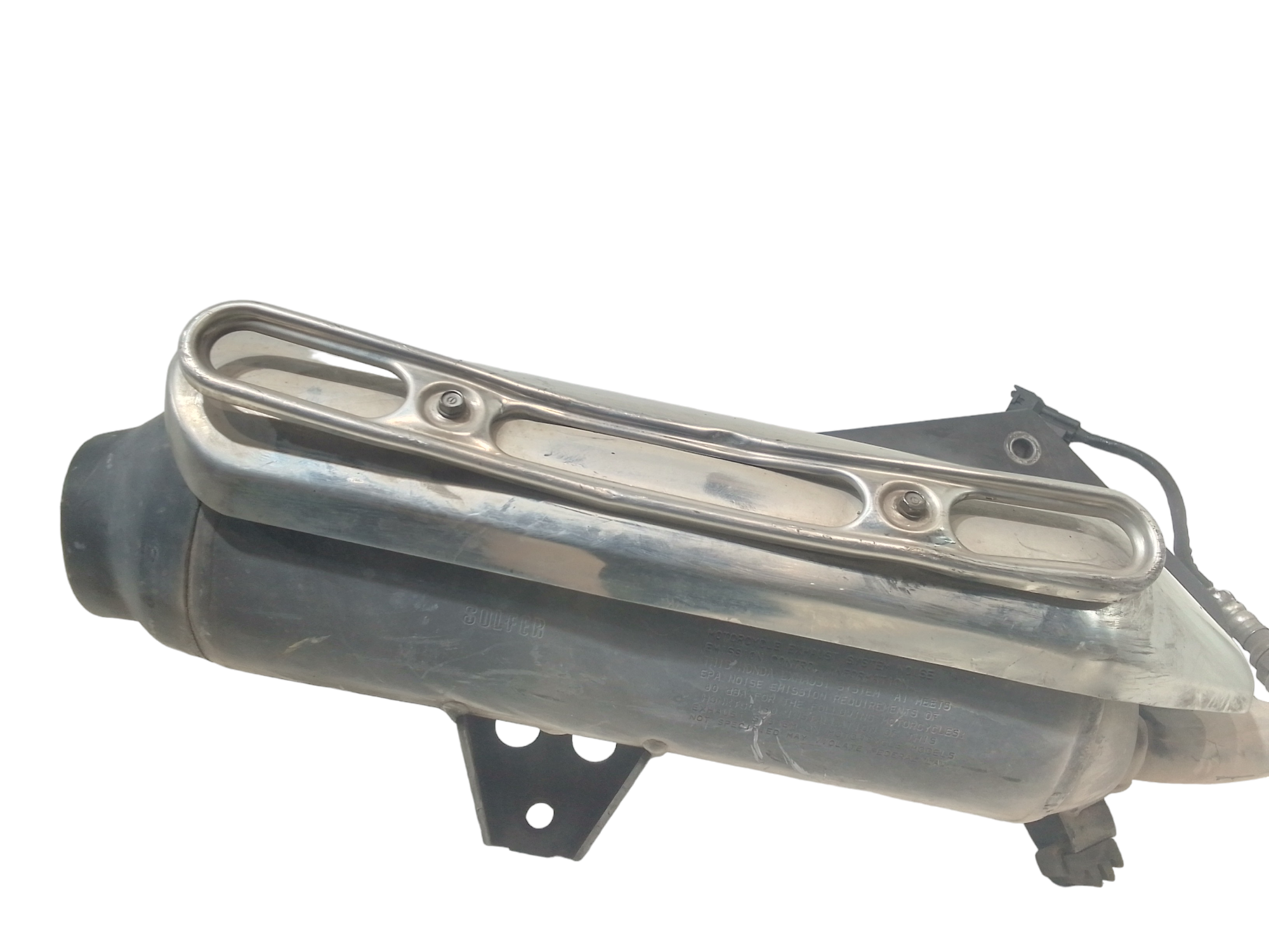 Marmitta completa di terminale scarico per Honda Sh 125cc (2009 - 2012)