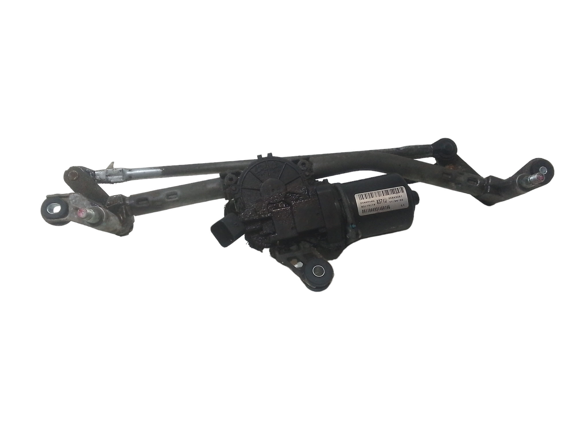 Motorino tergi ant completo di tandem per Chevrolet Spark 1 Serie (2009 - 2012)