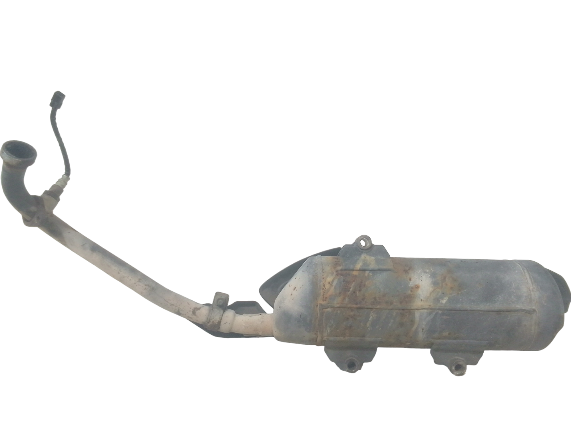 Marmitta completa di terminale scarico per Yamaha Xenter 150cc (15>17) (2015 - 2017)