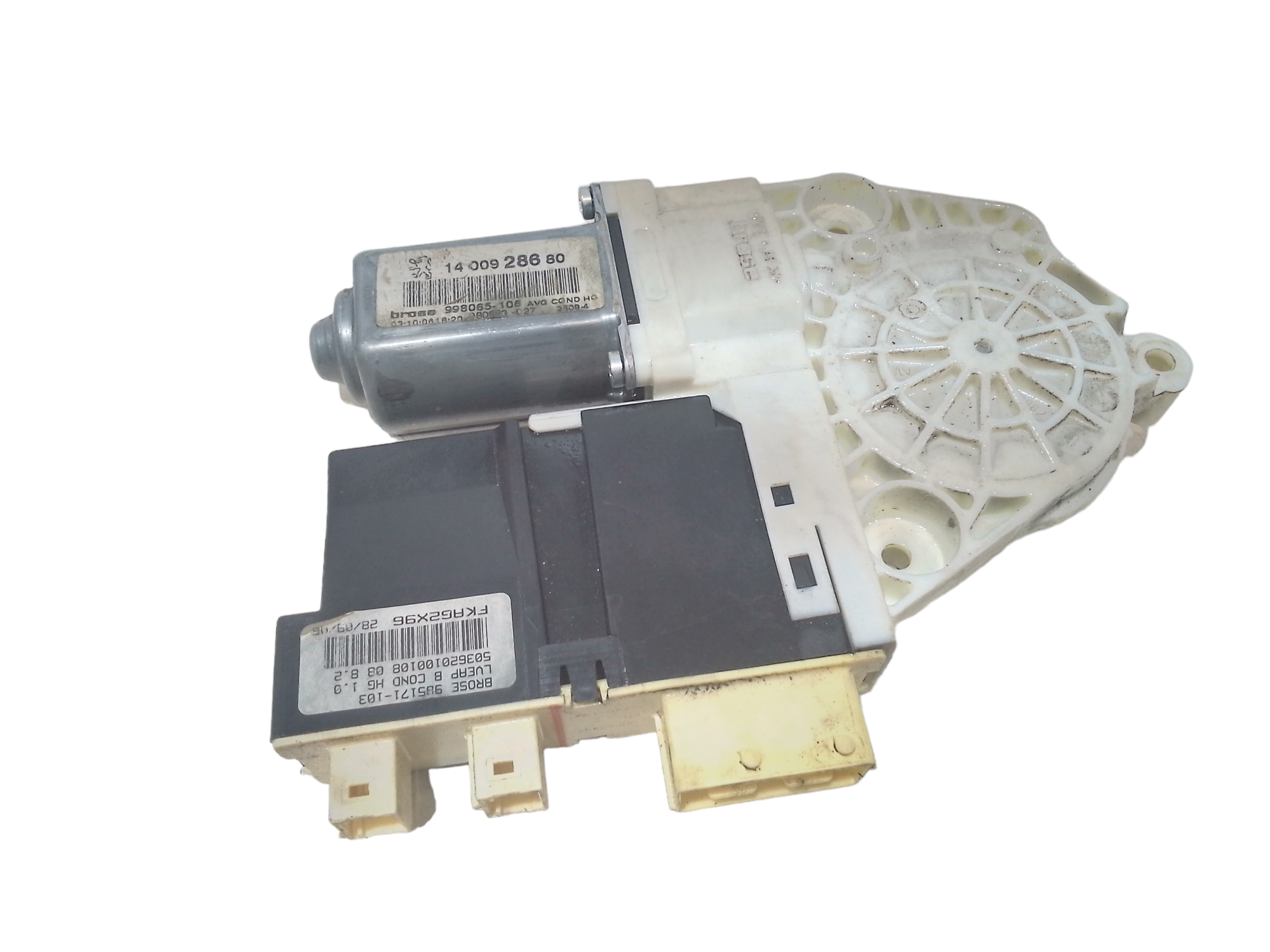 Motorino Alzavetro anteriore Sinistro per Peugeot 807 2 Serie (2008 - 2014)